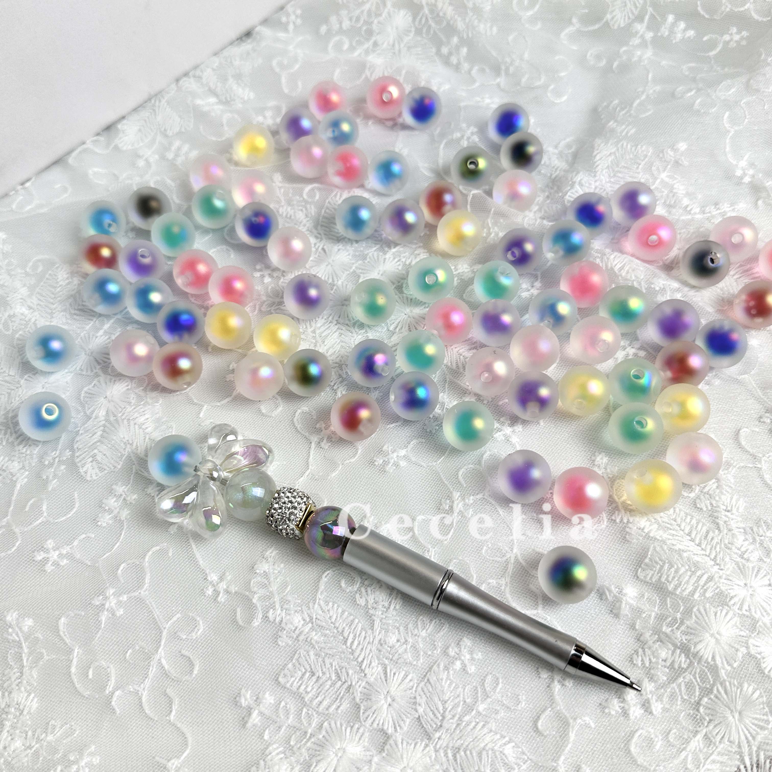 Acrylic Beads Pen Beads for DIY Pen or DIY Phone Chain Key Chain Bracelet Necklace#AB1210#