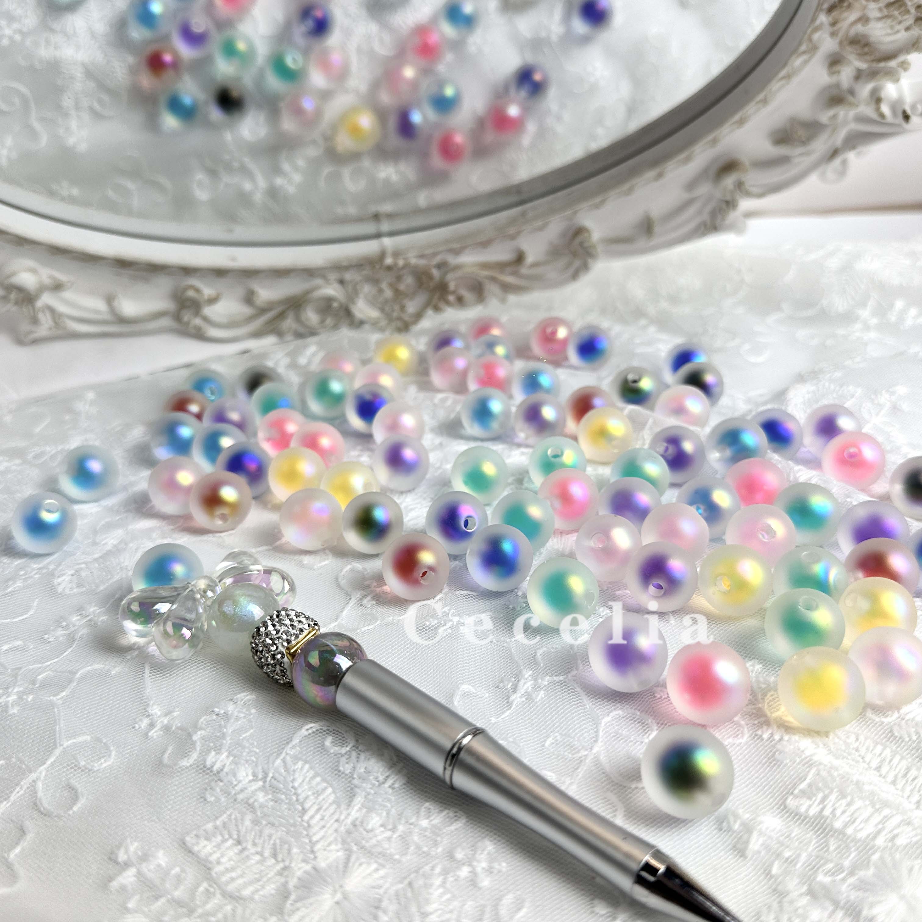 Acrylic Beads Pen Beads for DIY Pen or DIY Phone Chain Key Chain Bracelet Necklace#AB1210#