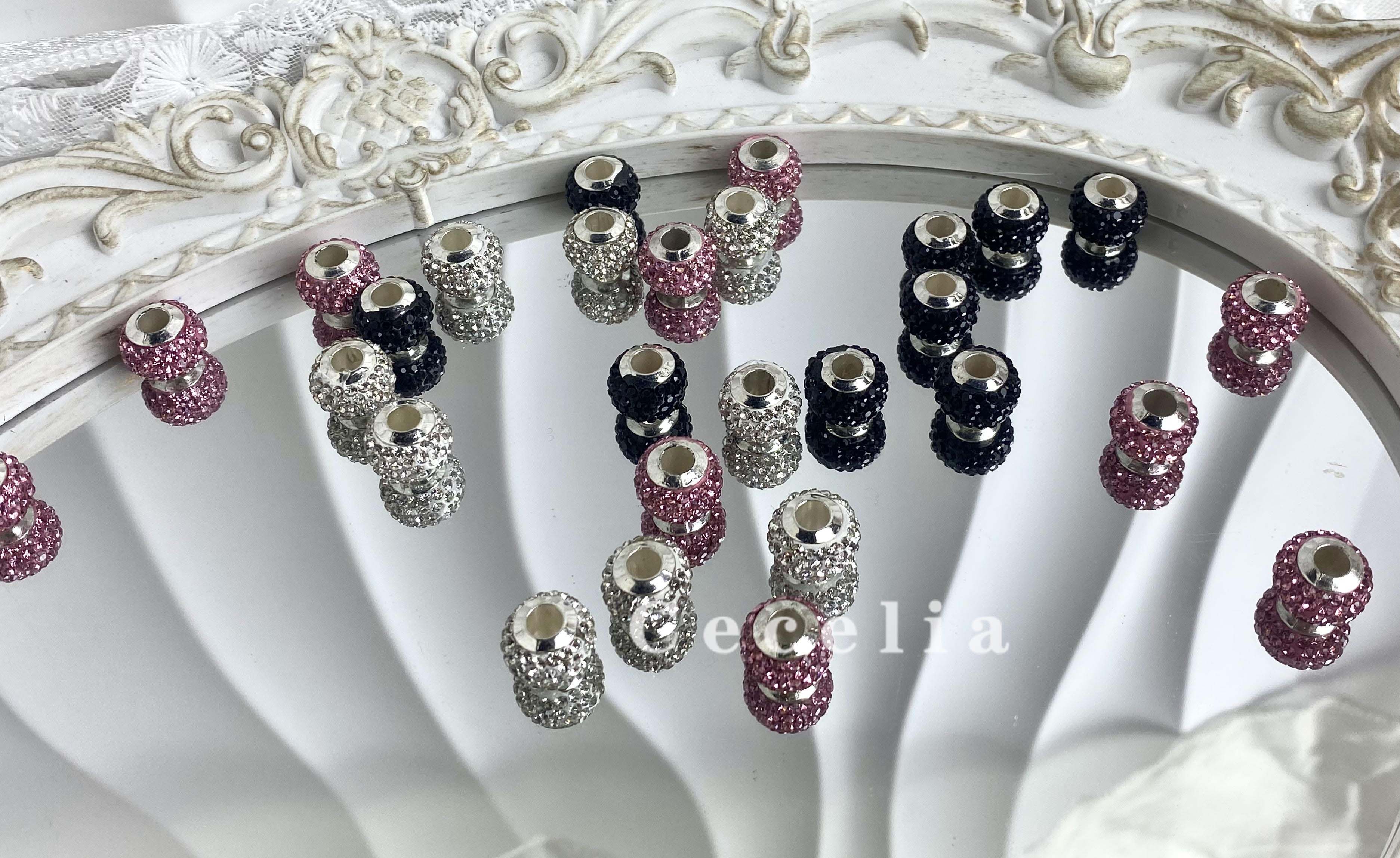 Rhinestone Beads for DIY Pen or DIY Phone Chain Key Chain Bracelet Necklace#RB1610#