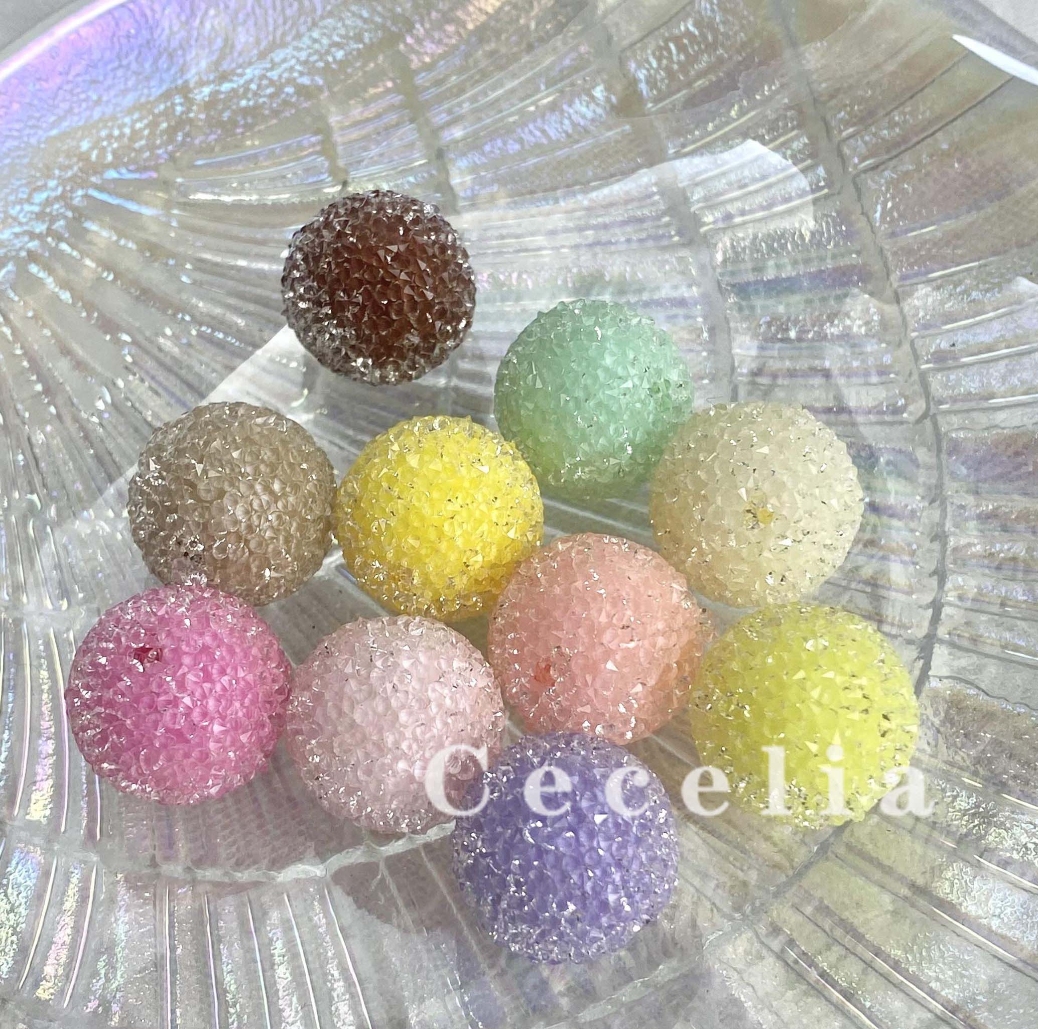 Sugar Rhinestone Beads for DIY Pen or DIY Phone Chain Key Chain Bracelet Necklace#SB1703#