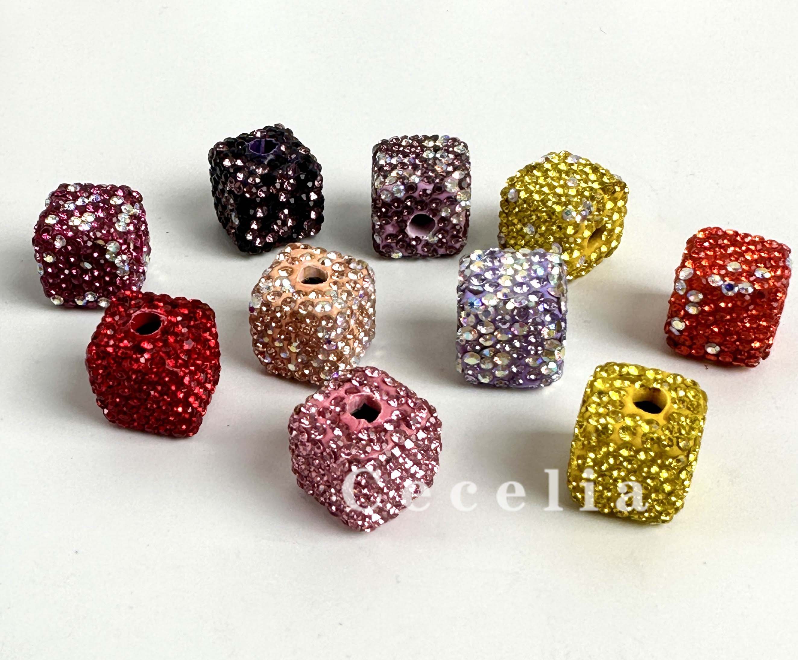 Rhinestone Beads for DIY Pen or DIY Phone Chain Key Chain Bracelet Necklace#RB1616#