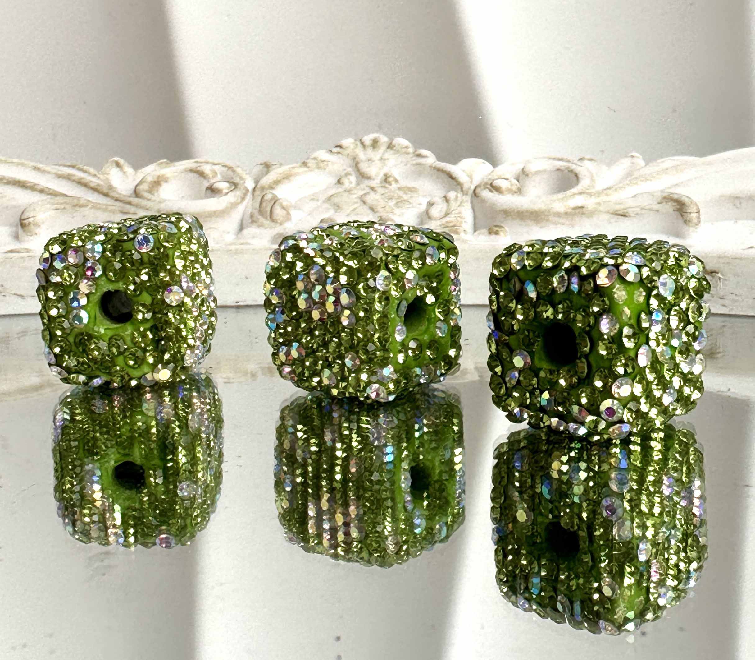 Rhinestone Beads for DIY Pen or DIY Phone Chain Key Chain Bracelet Necklace#RB1601#