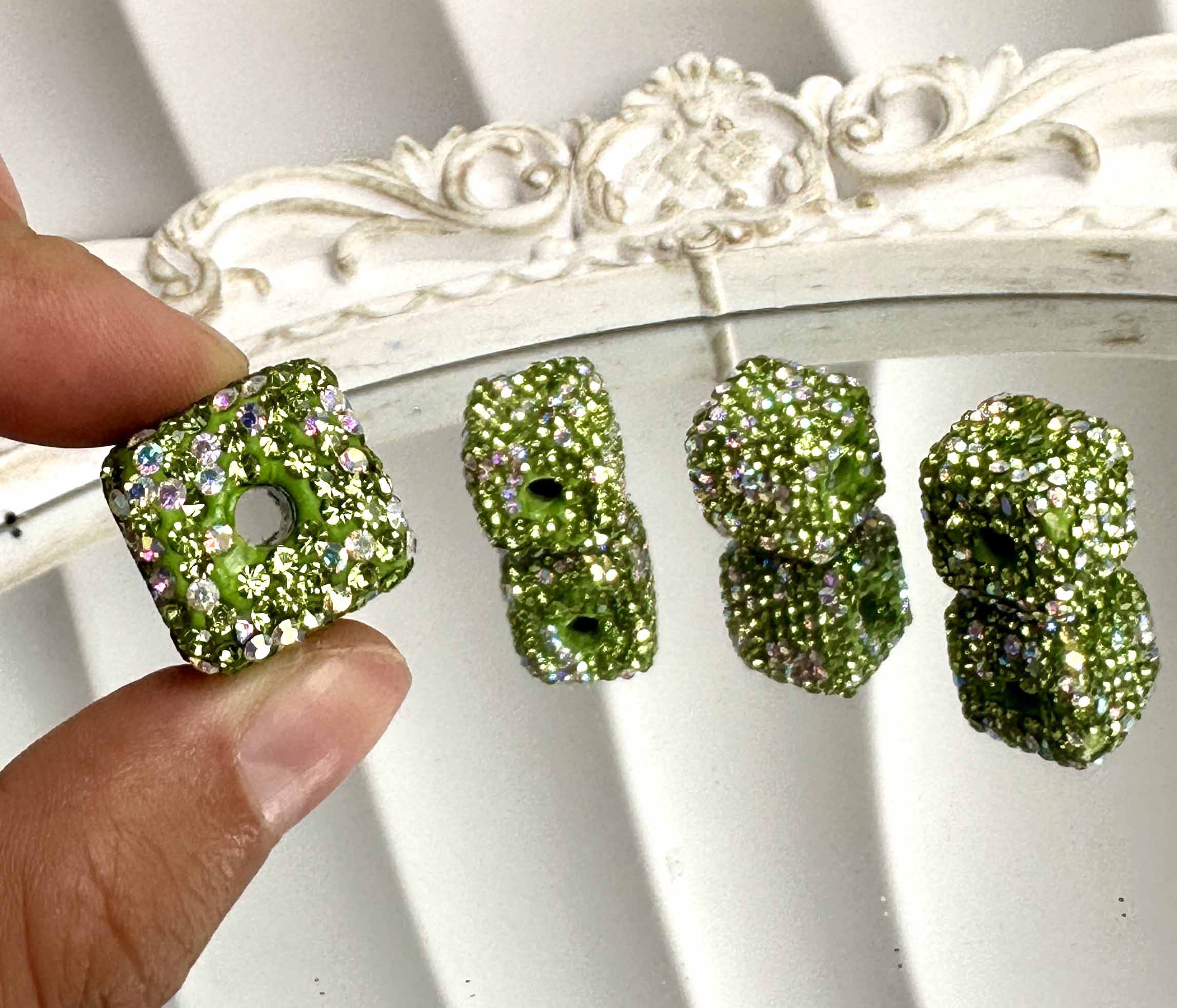 Rhinestone Beads for DIY Pen or DIY Phone Chain Key Chain Bracelet Necklace#RB1601#