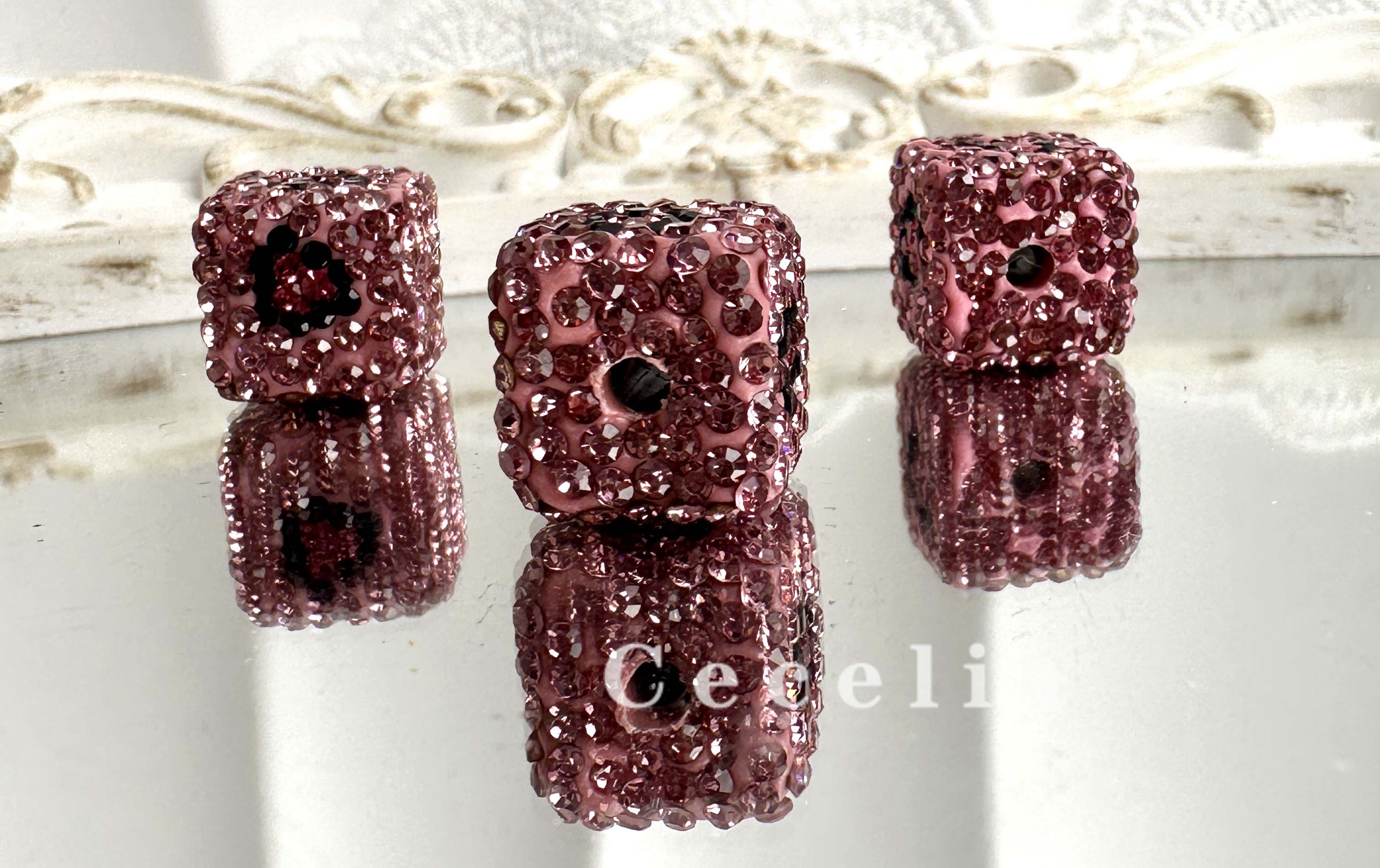 Rhinestone Beads for DIY Pen or DIY Phone Chain Key Chain Bracelet Necklace#RB1614#