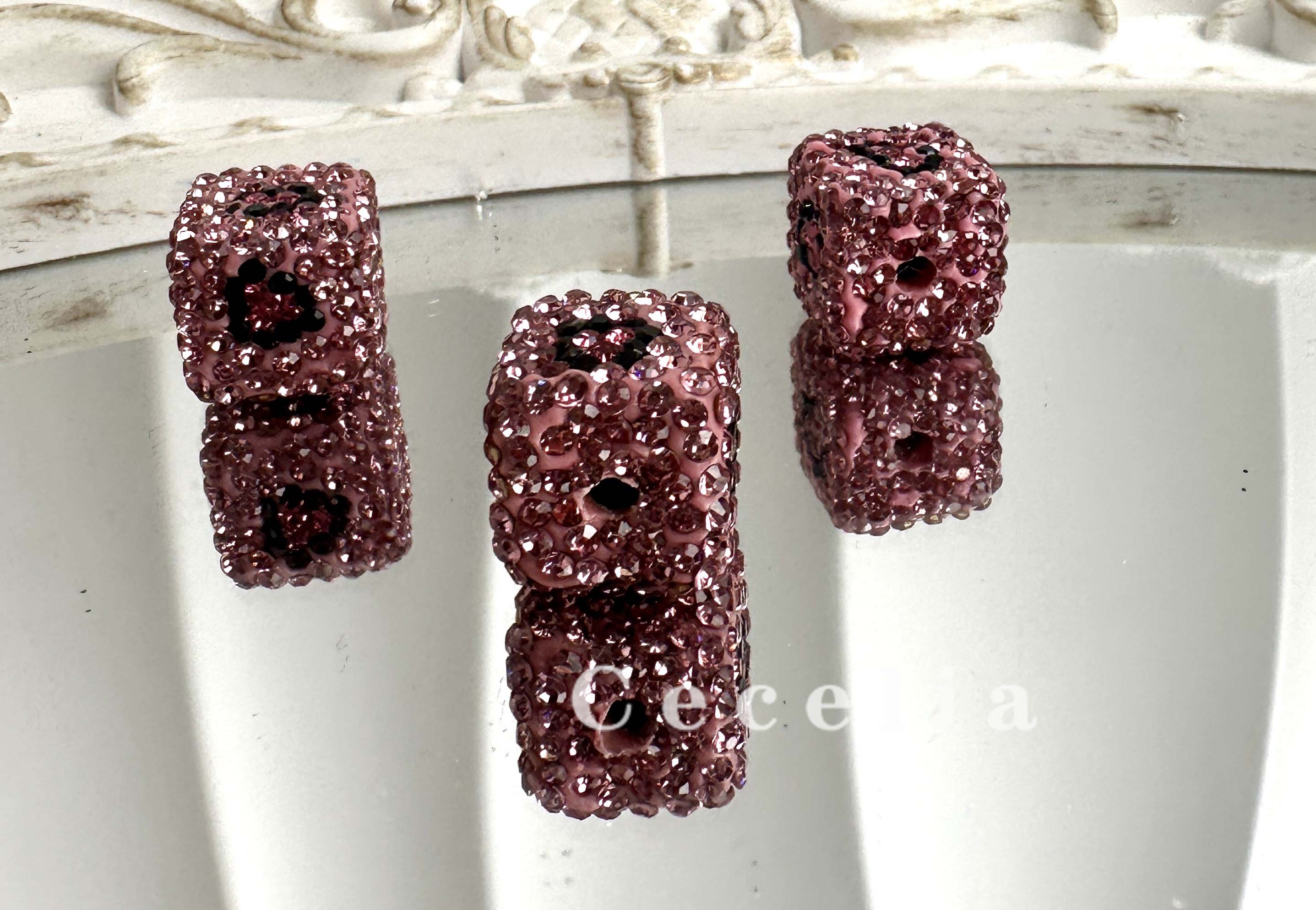 Rhinestone Beads for DIY Pen or DIY Phone Chain Key Chain Bracelet Necklace#RB1614#