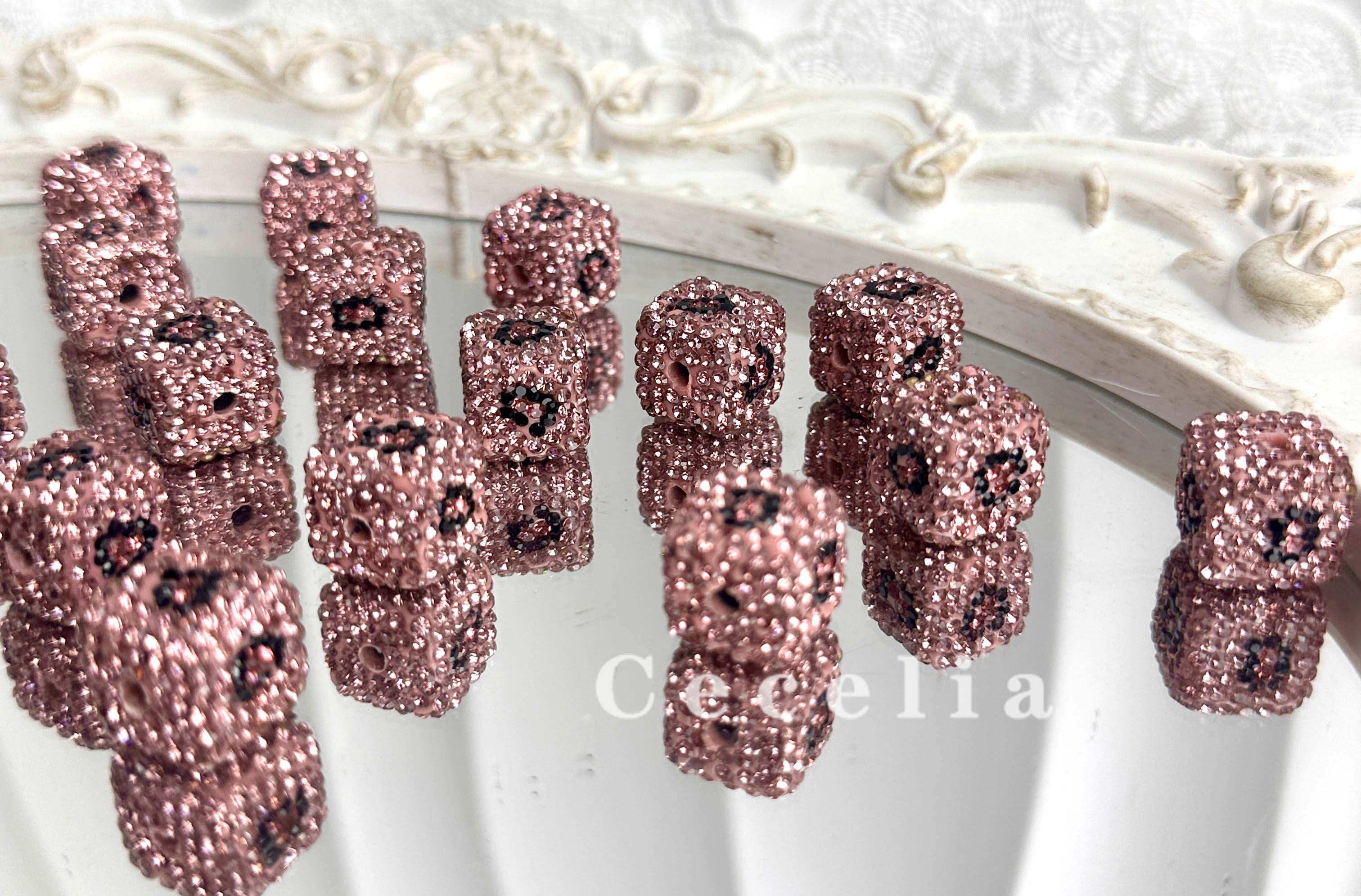 Rhinestone Beads for DIY Pen or DIY Phone Chain Key Chain Bracelet Necklace#RB1614#