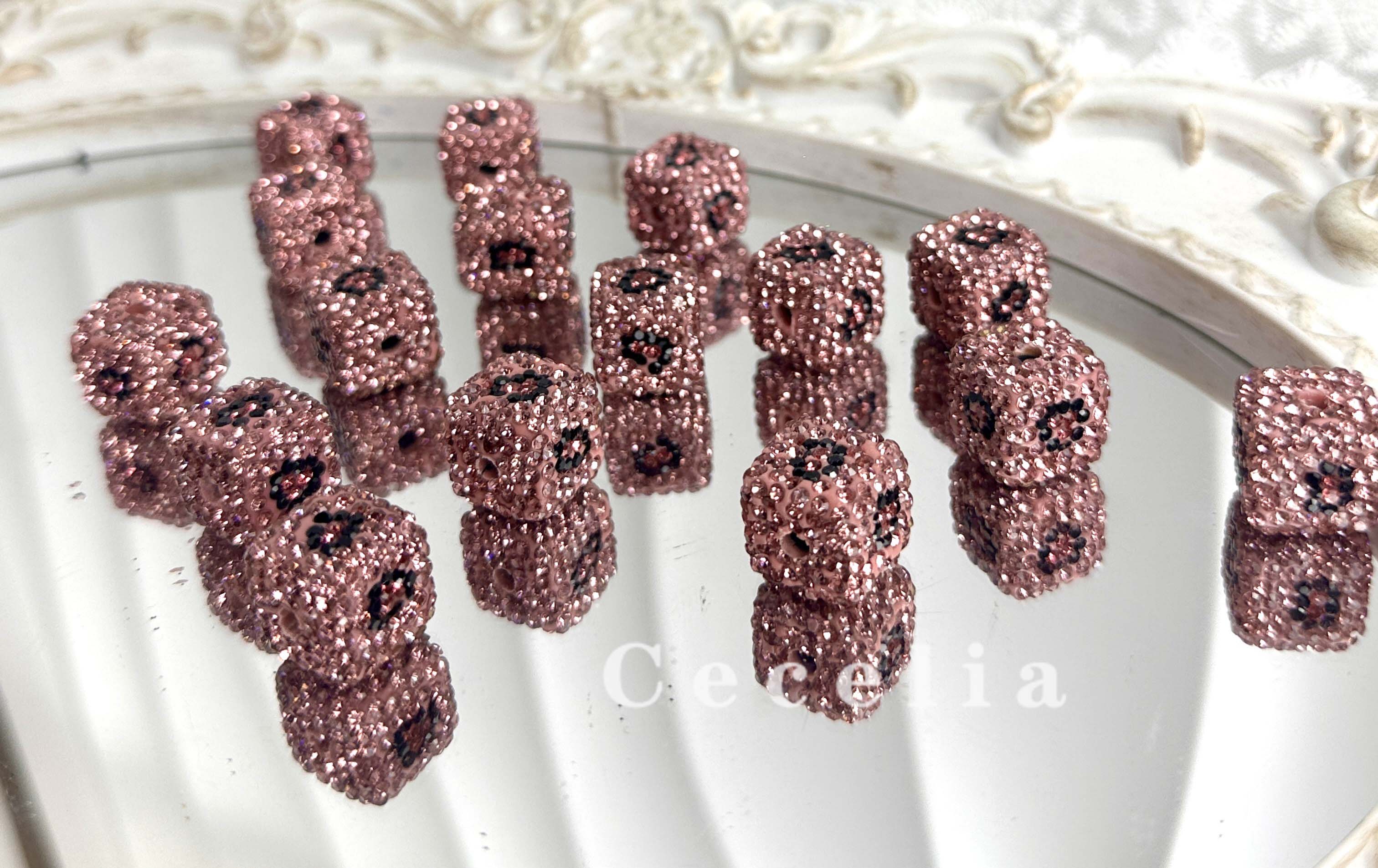 Rhinestone Beads for DIY Pen or DIY Phone Chain Key Chain Bracelet Necklace#RB1614#