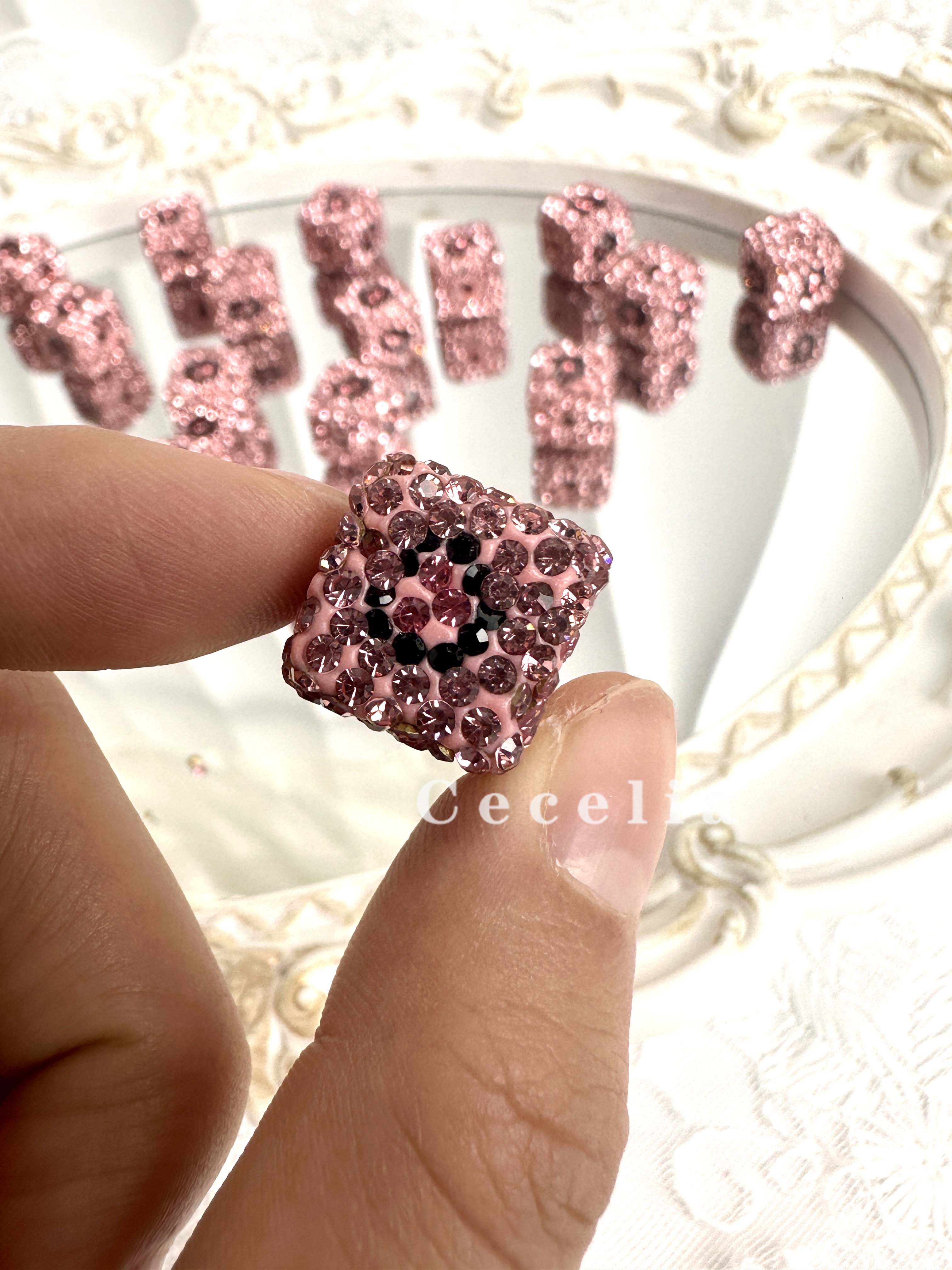 Rhinestone Beads for DIY Pen or DIY Phone Chain Key Chain Bracelet Necklace#RB1614#