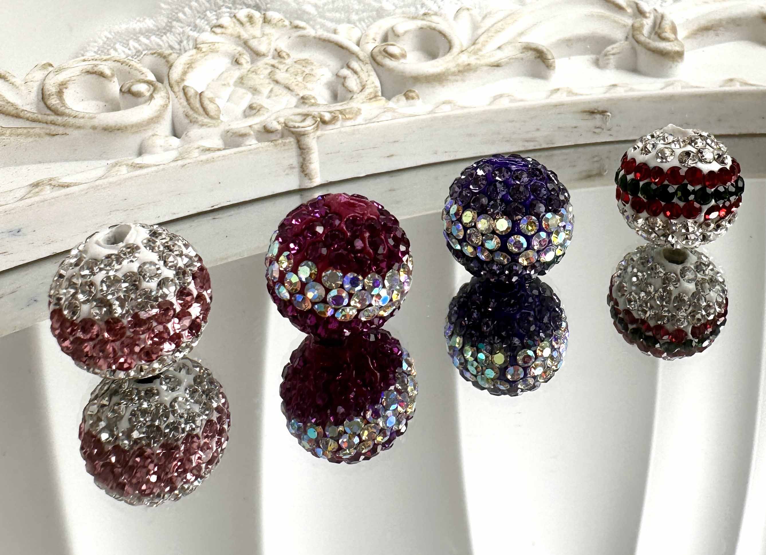 Rhinestone Beads for DIY Pen or DIY Phone Chain Key Chain Bracelet Necklace#RB1602#