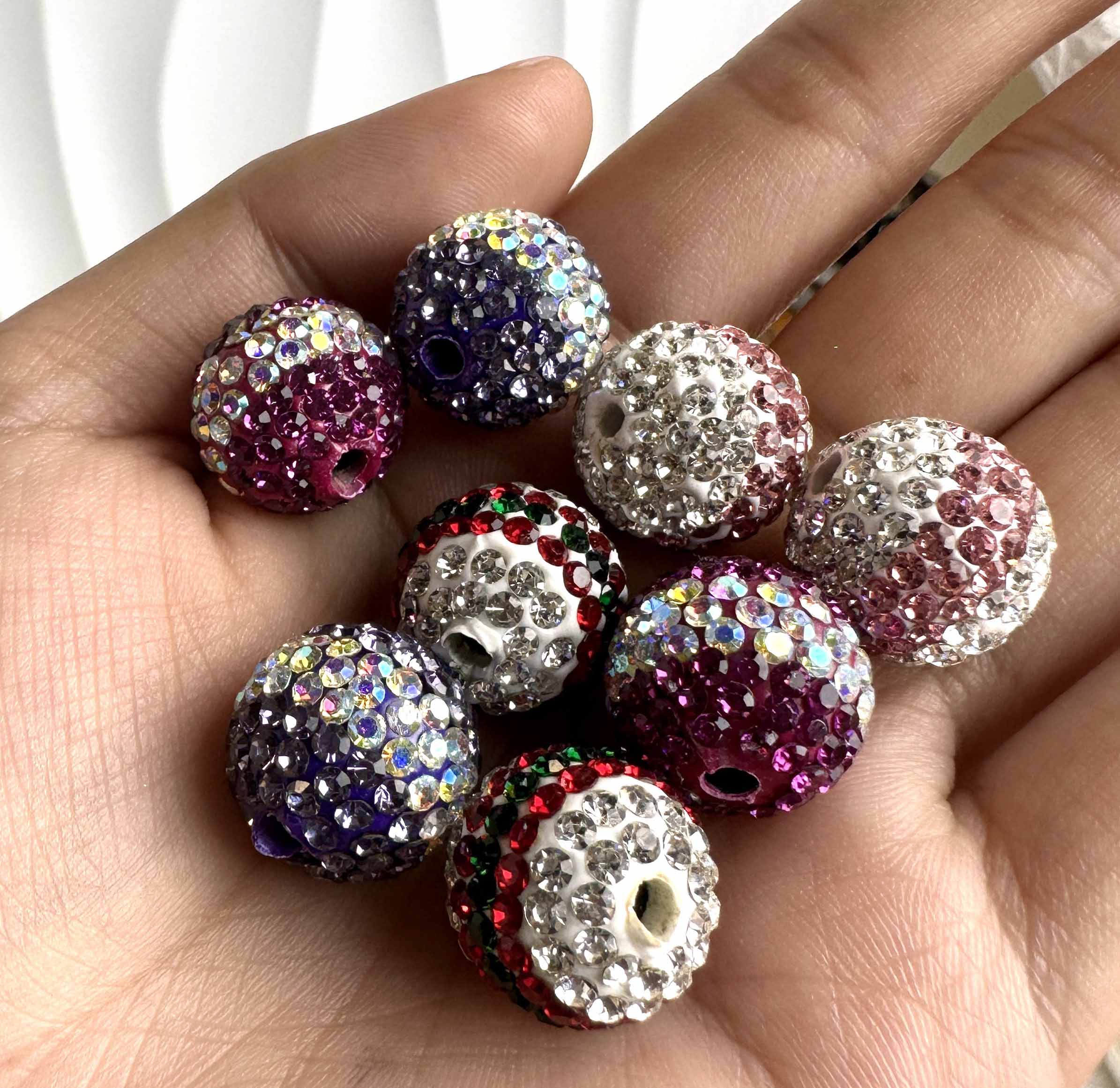 Rhinestone Beads for DIY Pen or DIY Phone Chain Key Chain Bracelet Necklace#RB1602#