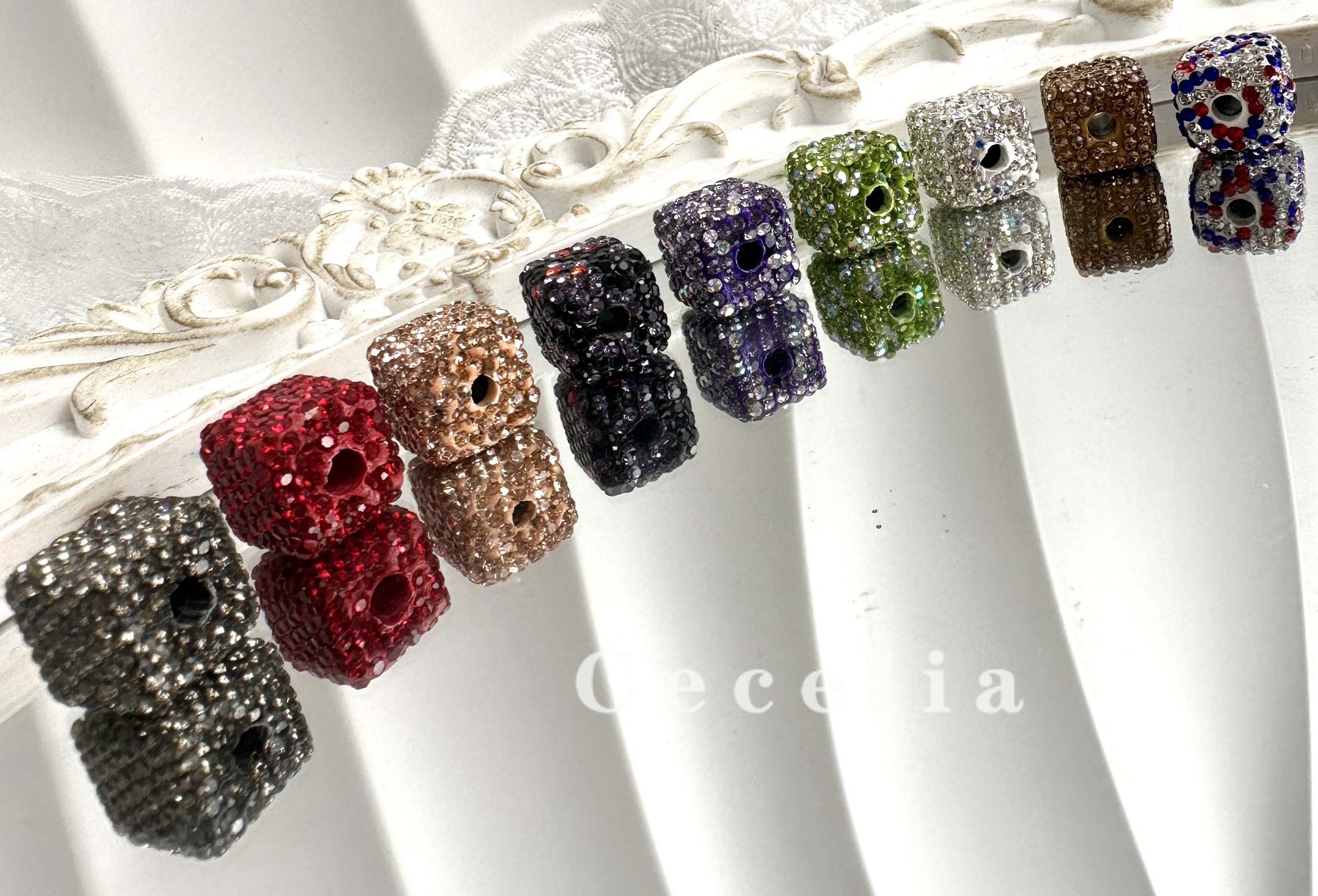 Rhinestone Beads for DIY Pen or DIY Phone Chain Key Chain Bracelet Necklace#RB1611#