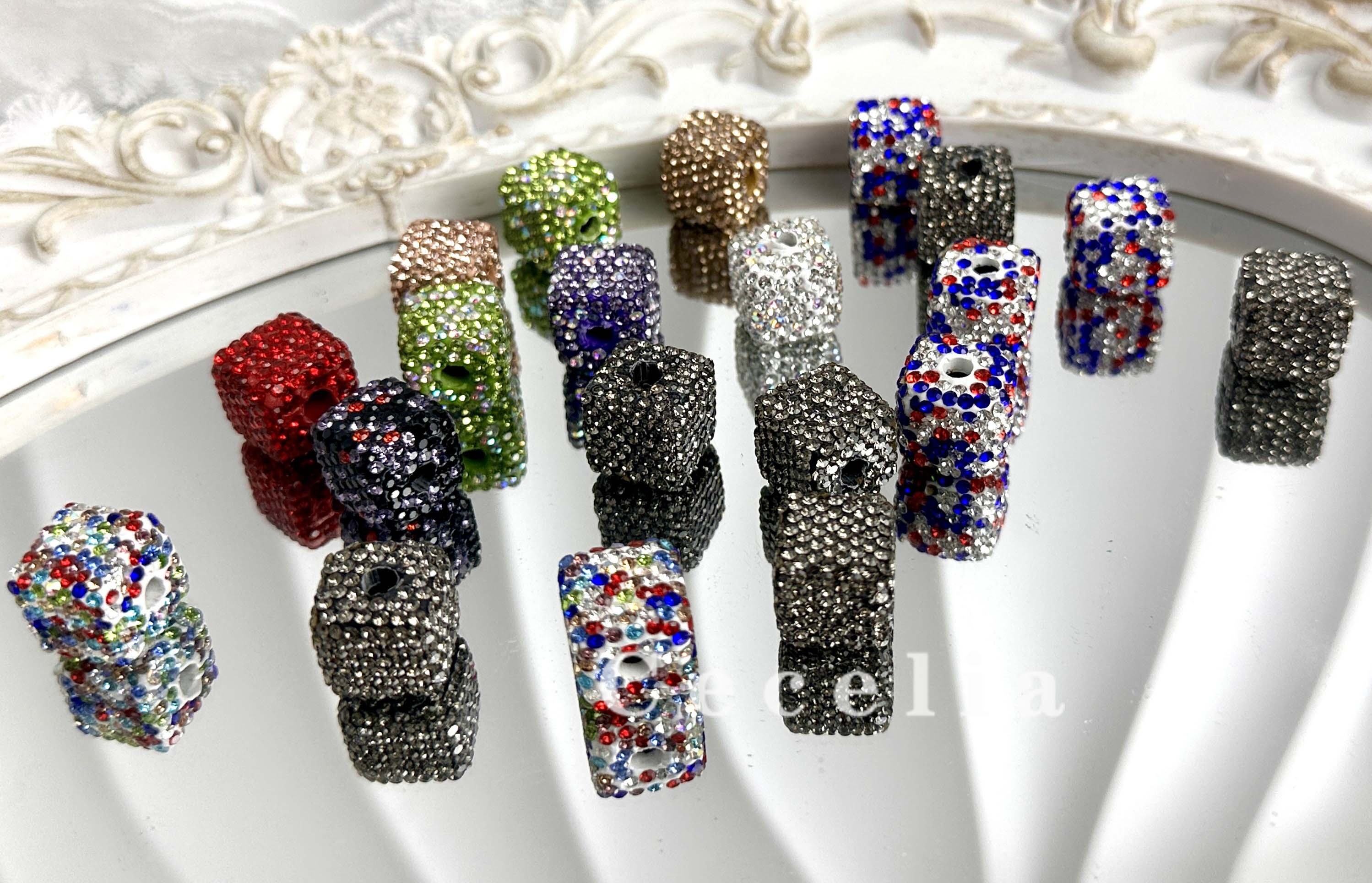 Rhinestone Beads for DIY Pen or DIY Phone Chain Key Chain Bracelet Necklace#RB1611#