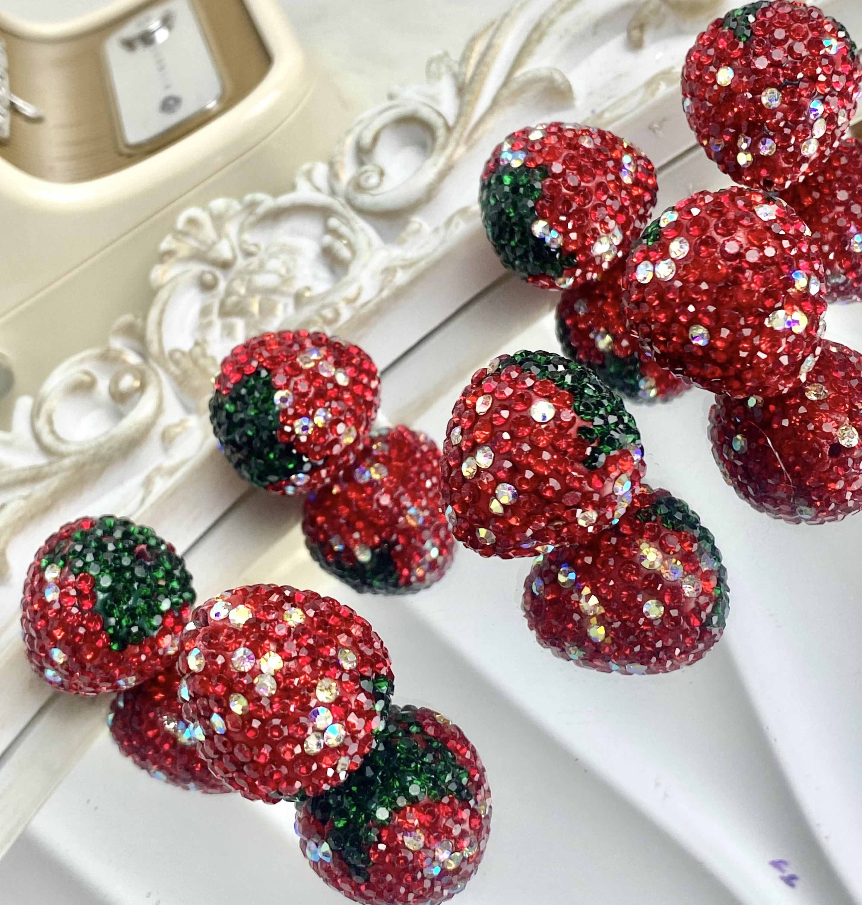 Rhinestone Beads for DIY Pen or DIY Phone Chain Key Chain Bracelet Necklace#RB1607#