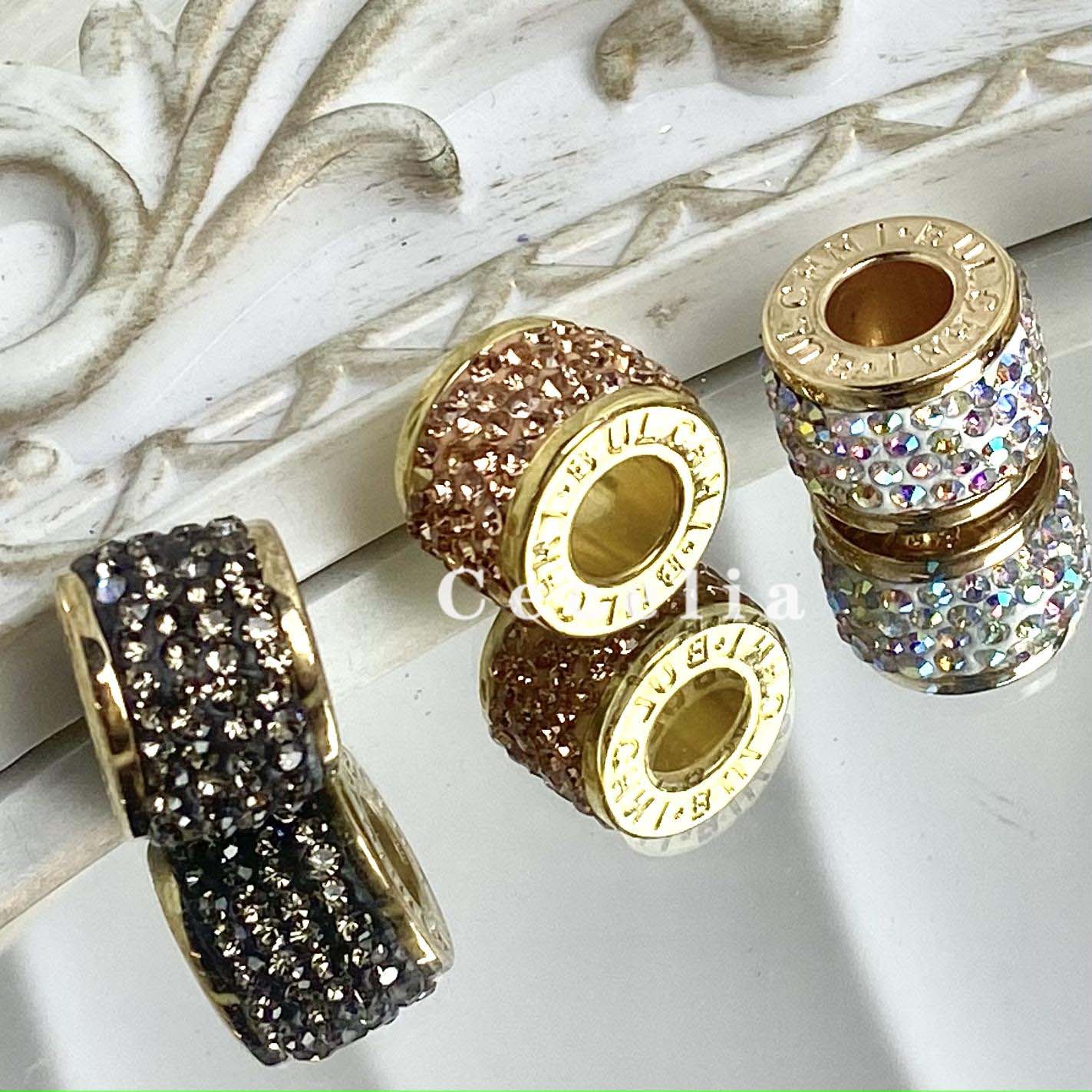 Rhinestone Beads for DIY Pen or DIY Phone Chain Key Chain Bracelet Necklace#RB1640#