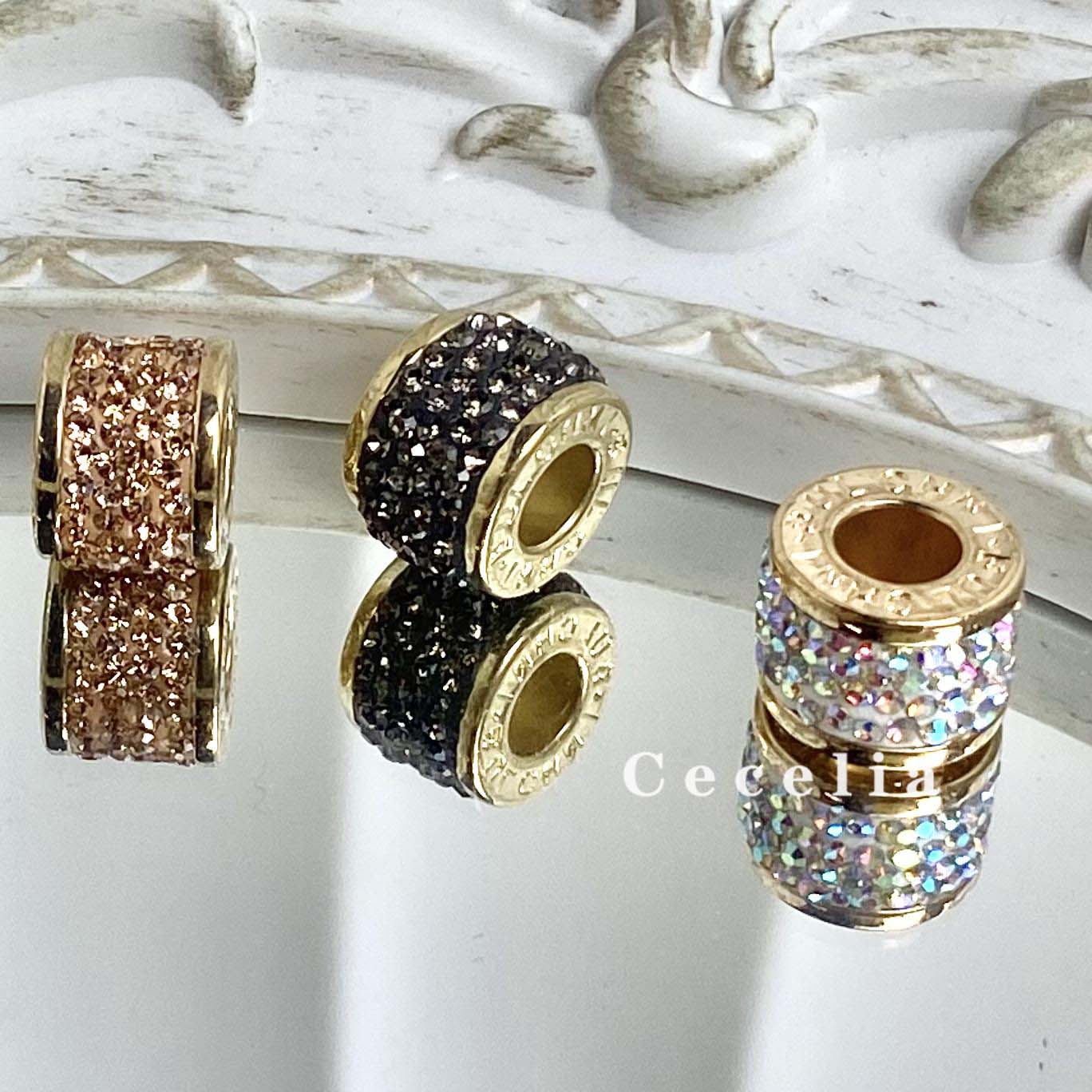 Rhinestone Beads for DIY Pen or DIY Phone Chain Key Chain Bracelet Necklace#RB1640#