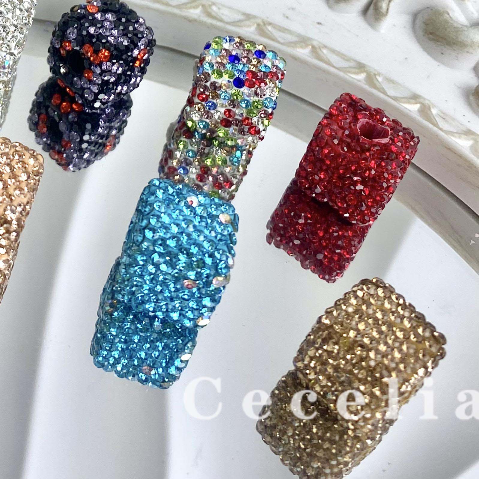 Rhinestone Beads for DIY Pen or DIY Phone Chain Key Chain Bracelet Necklace#RB1642#