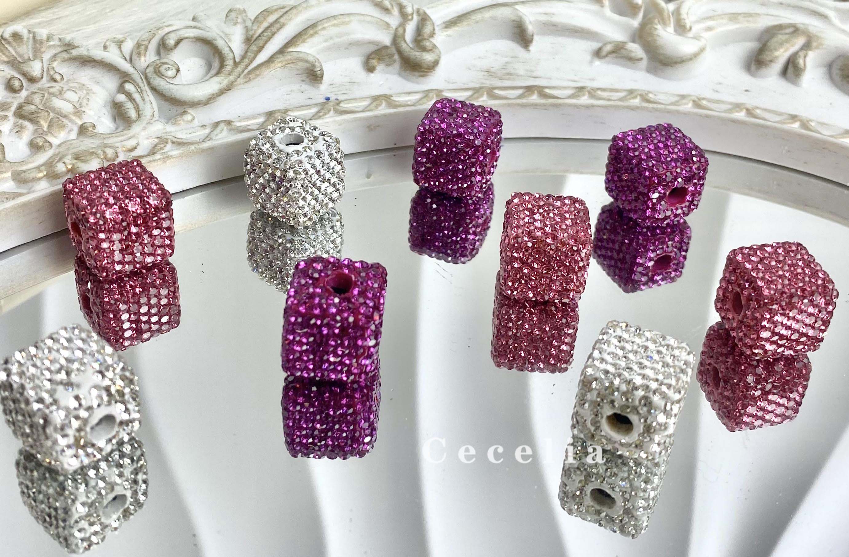 Rhinestone Beads for DIY Pen or DIY Phone Chain Key Chain Bracelet Necklace#RB1644#