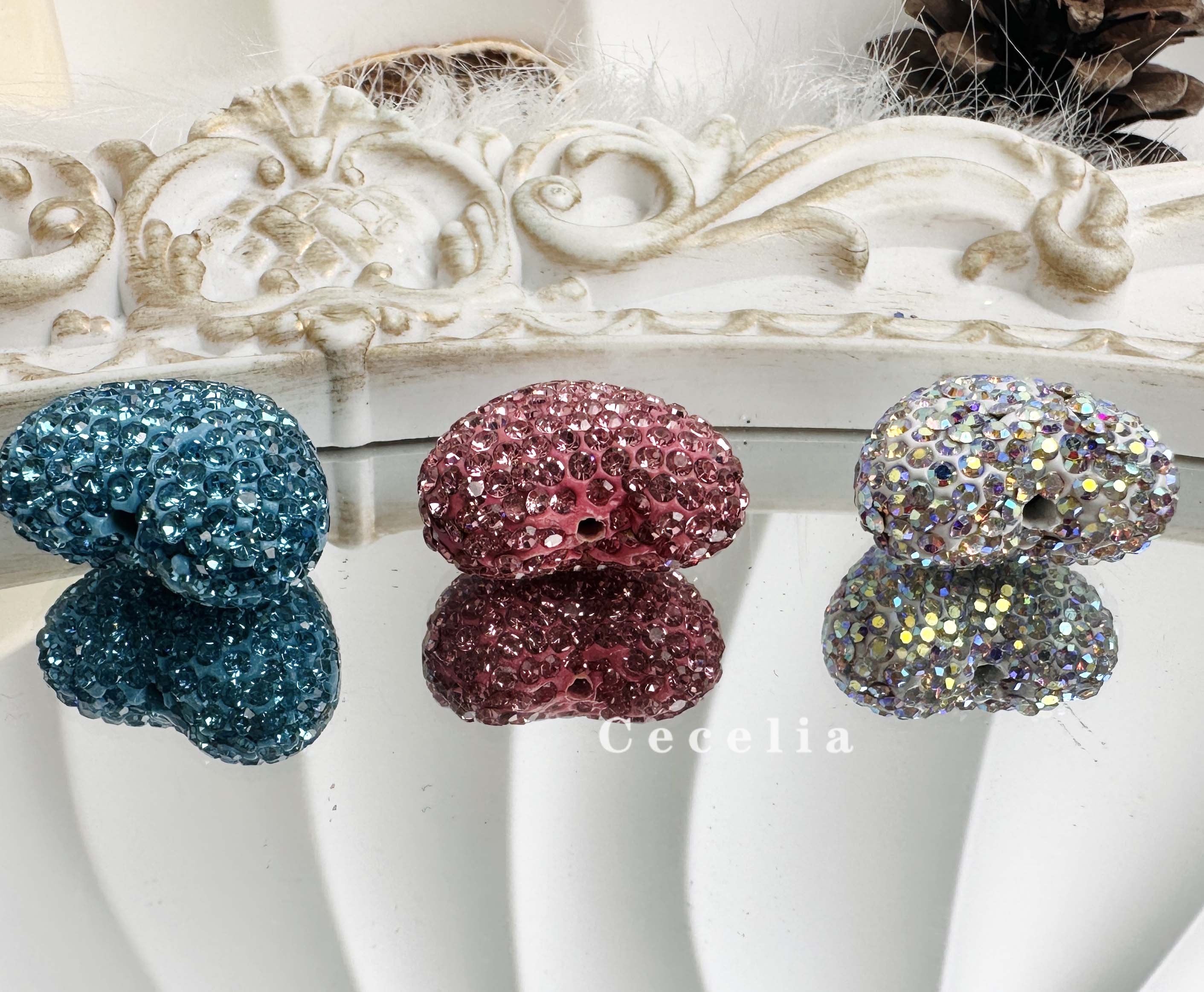 Rhinestone Beads for DIY Pen or DIY Phone Chain Key Chain Bracelet Necklace#RB1651#