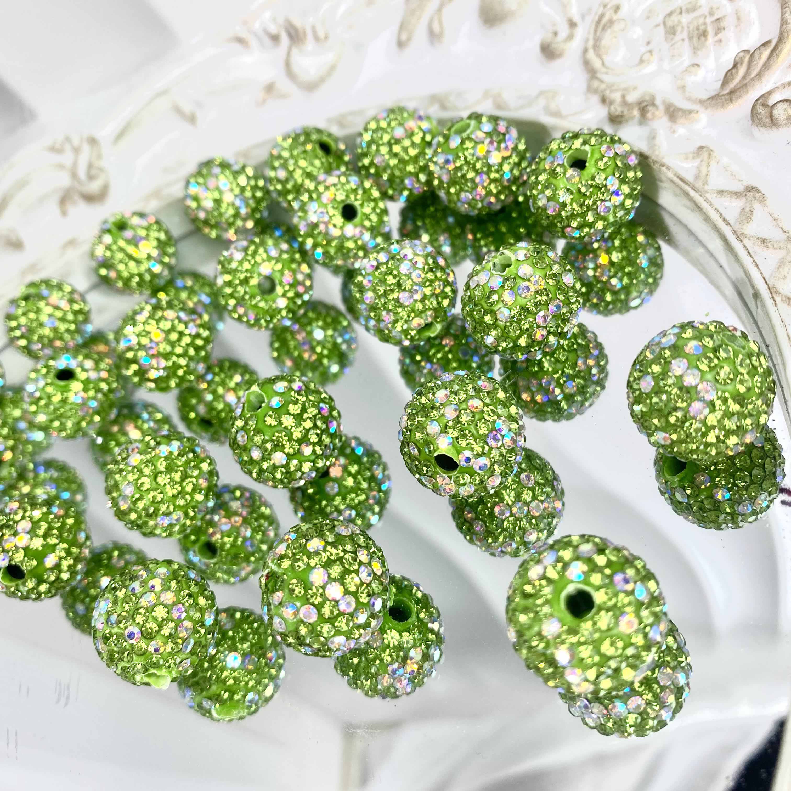 Rhinestone Beads for DIY Pen or DIY Phone Chain Key Chain Bracelet Necklace#RB1604#