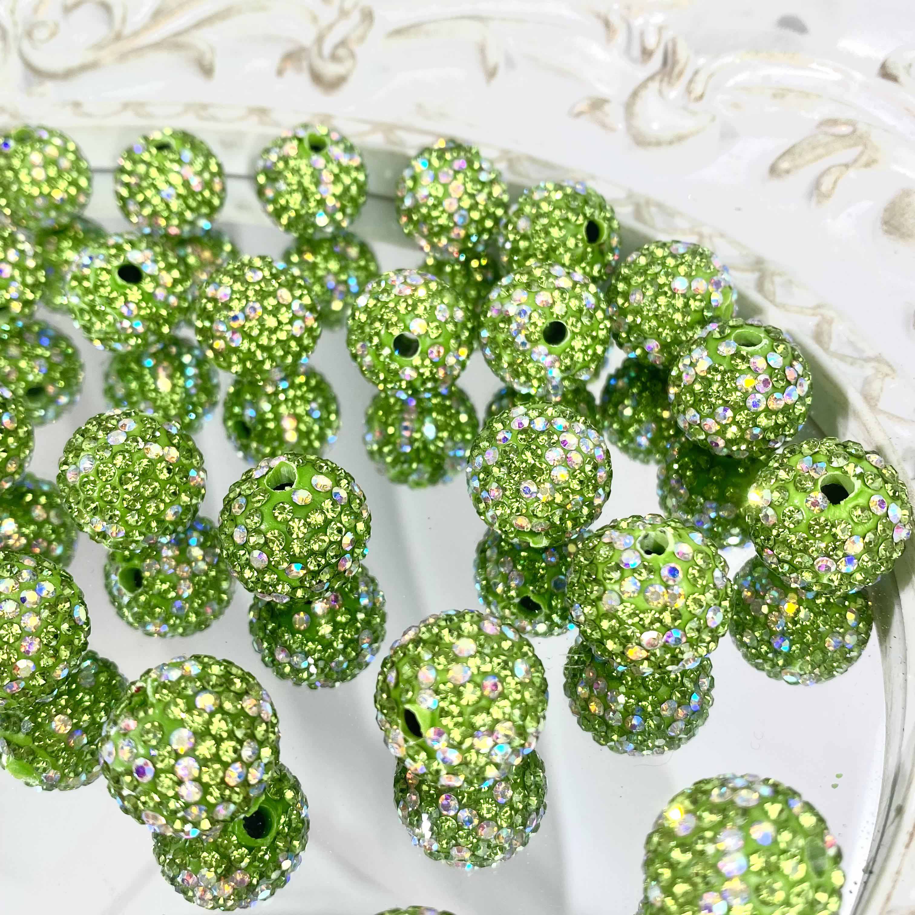 Rhinestone Beads for DIY Pen or DIY Phone Chain Key Chain Bracelet Necklace#RB1604#