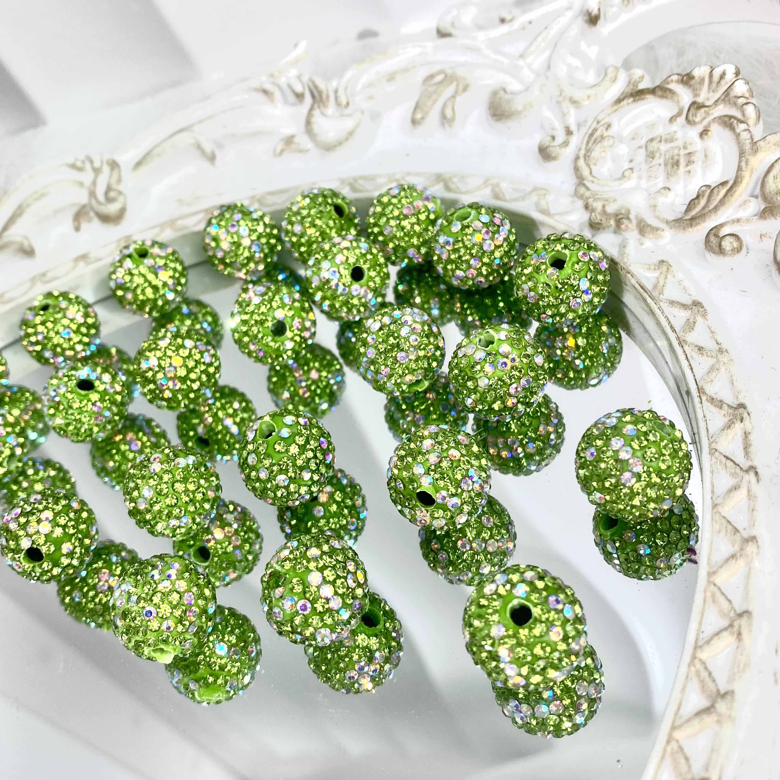 Rhinestone Beads for DIY Pen or DIY Phone Chain Key Chain Bracelet Necklace#RB1604#