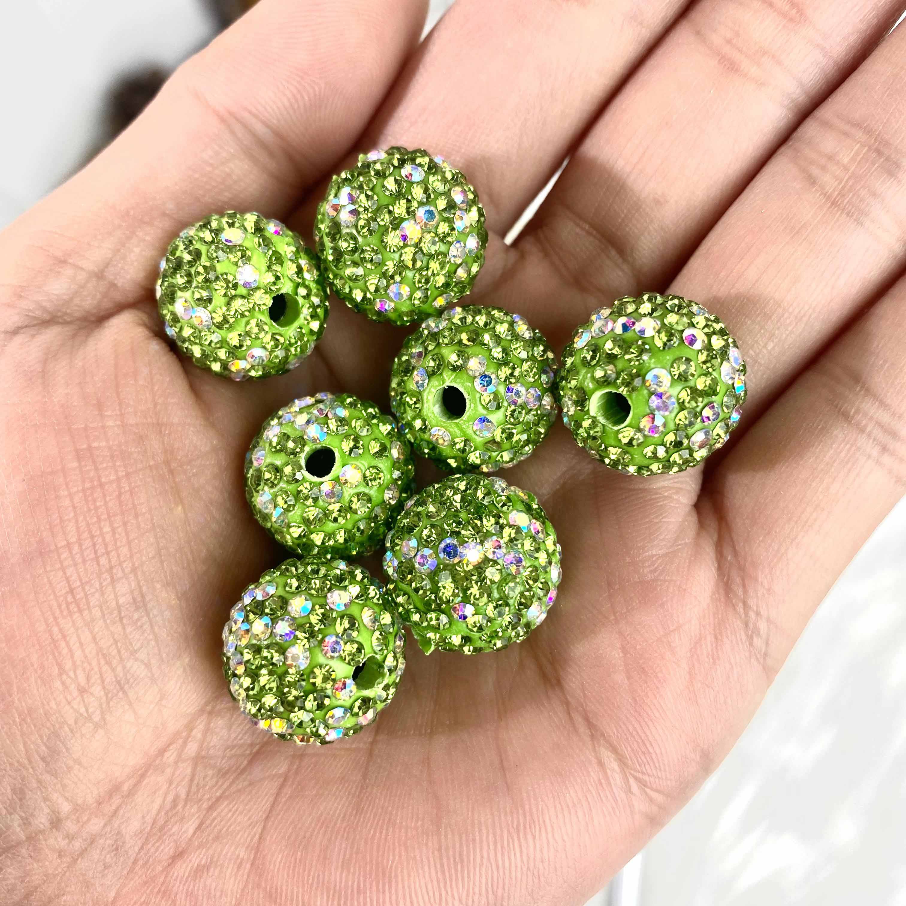 Rhinestone Beads for DIY Pen or DIY Phone Chain Key Chain Bracelet Necklace#RB1604#