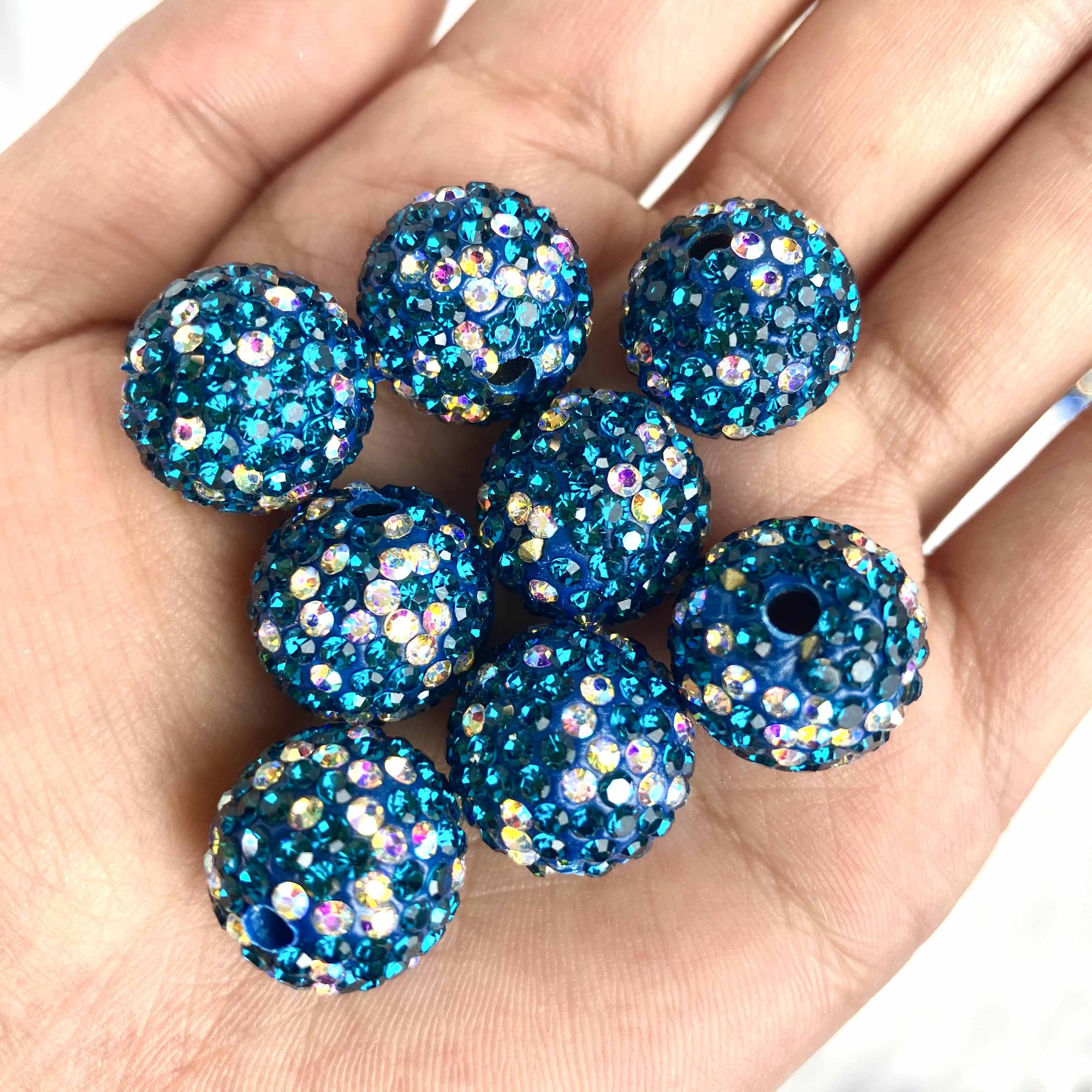 Rhinestone Beads for DIY Pen or DIY Phone Chain Key Chain Bracelet Necklace#RB1604#