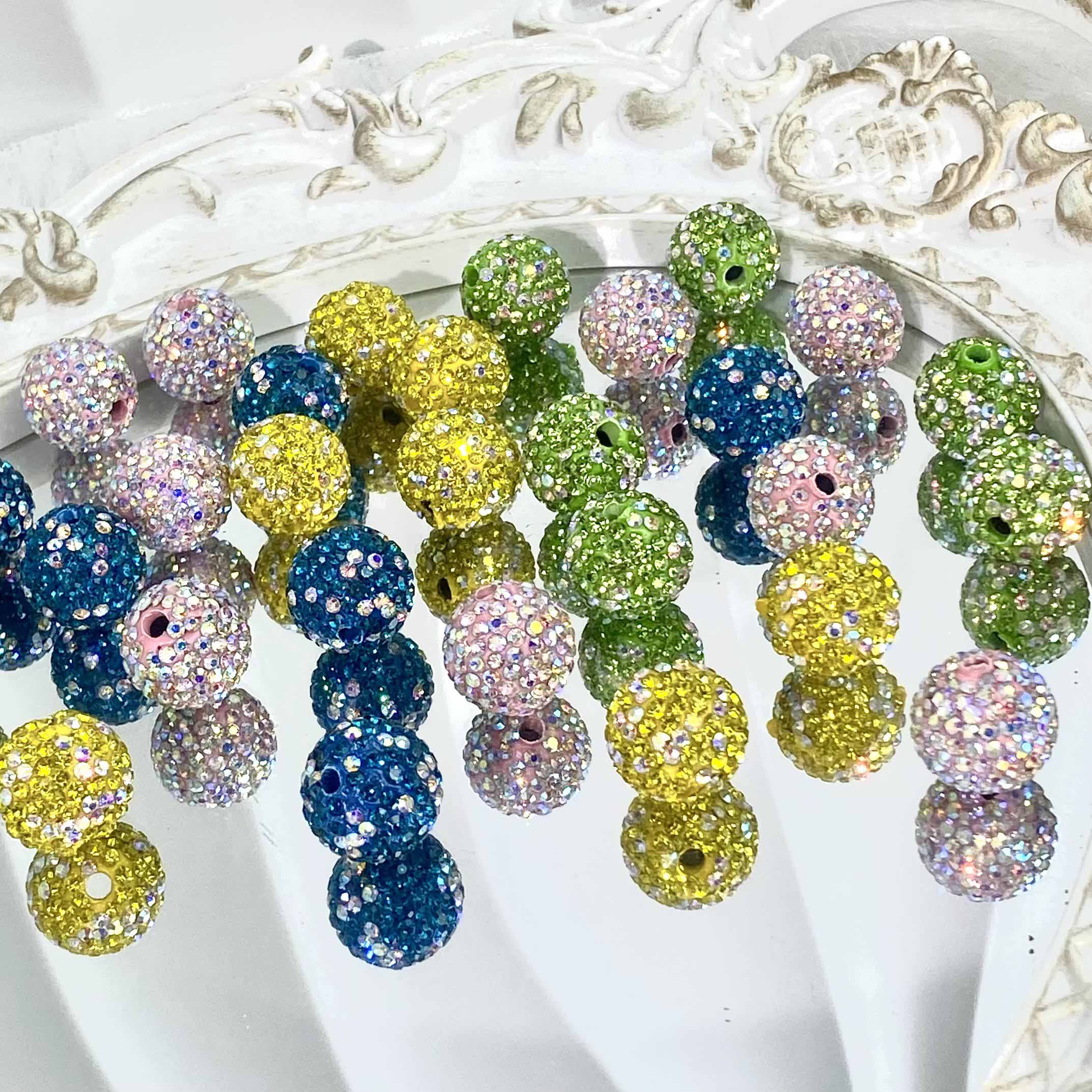 Rhinestone Beads for DIY Pen or DIY Phone Chain Key Chain Bracelet Necklace#RB1604#