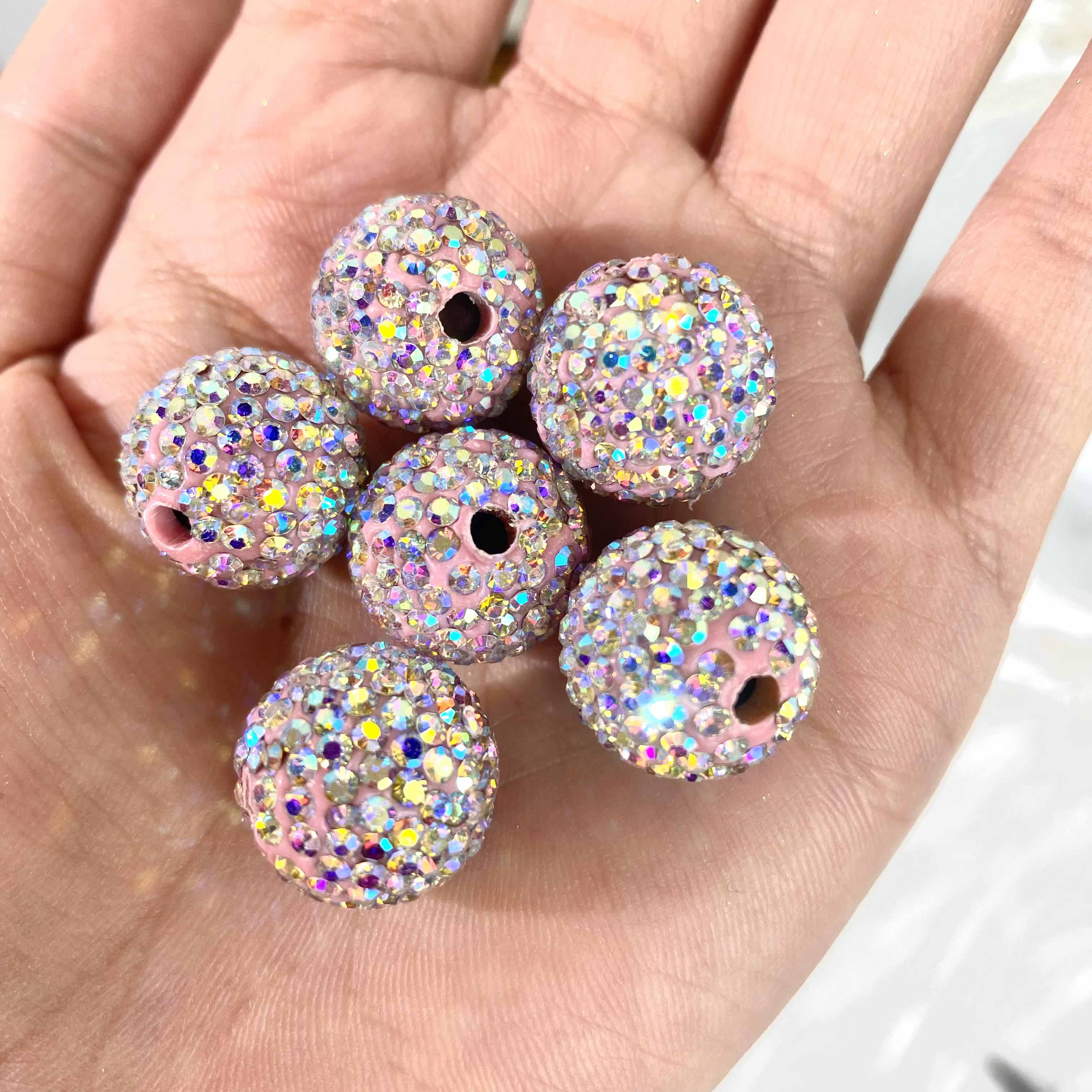 Rhinestone Beads for DIY Pen or DIY Phone Chain Key Chain Bracelet Necklace#RB1604#