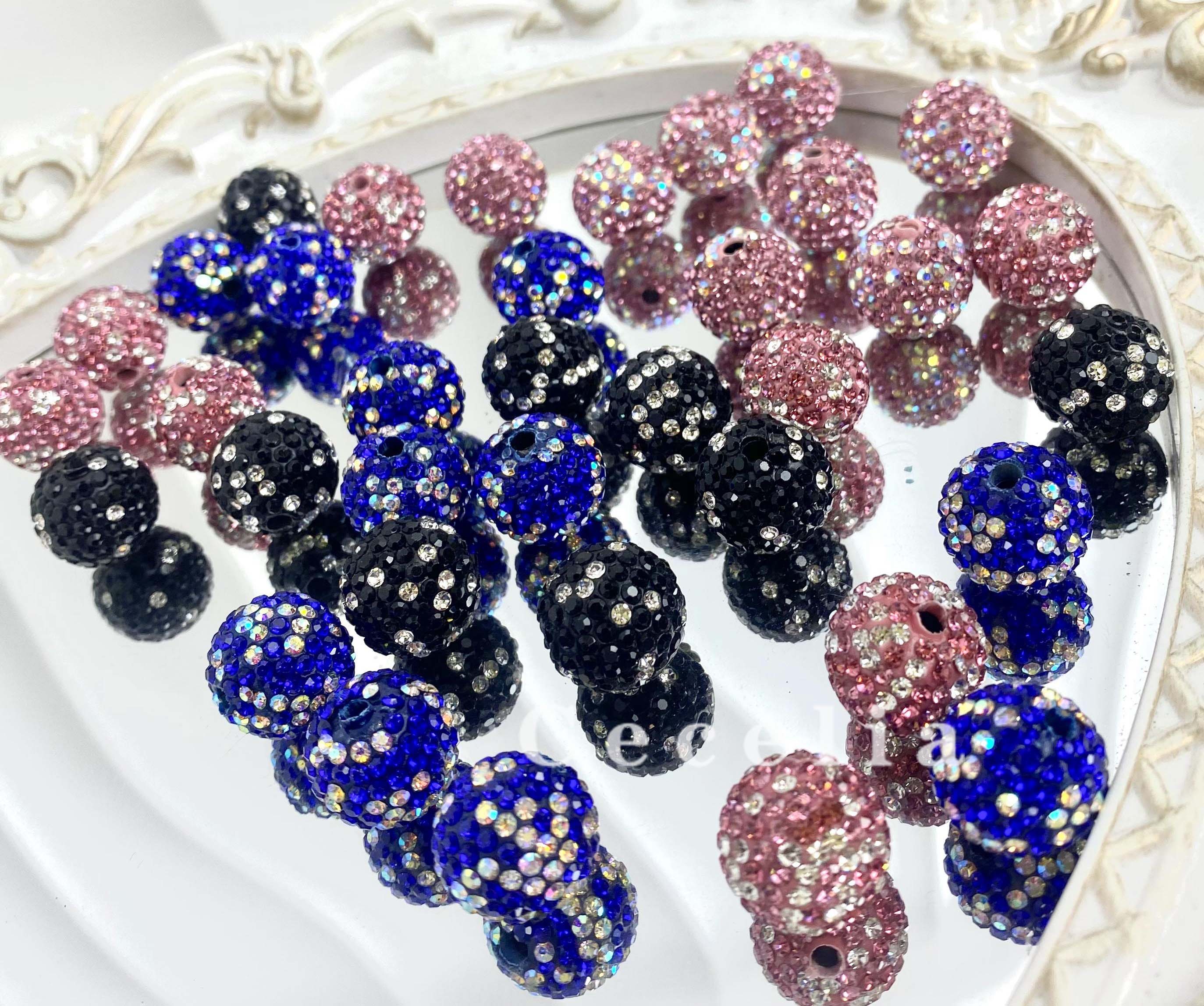 Rhinestone Beads for DIY Pen or DIY Phone Chain Key Chain Bracelet Necklace#RB1626#