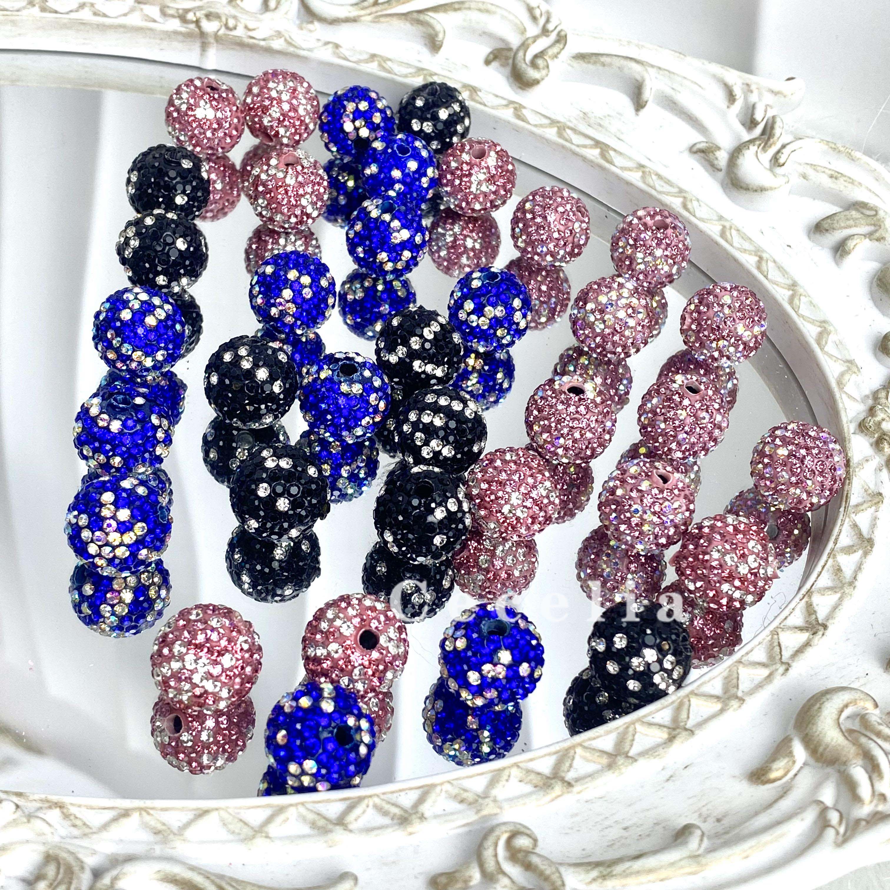 Rhinestone Beads for DIY Pen or DIY Phone Chain Key Chain Bracelet Necklace#RB1626#