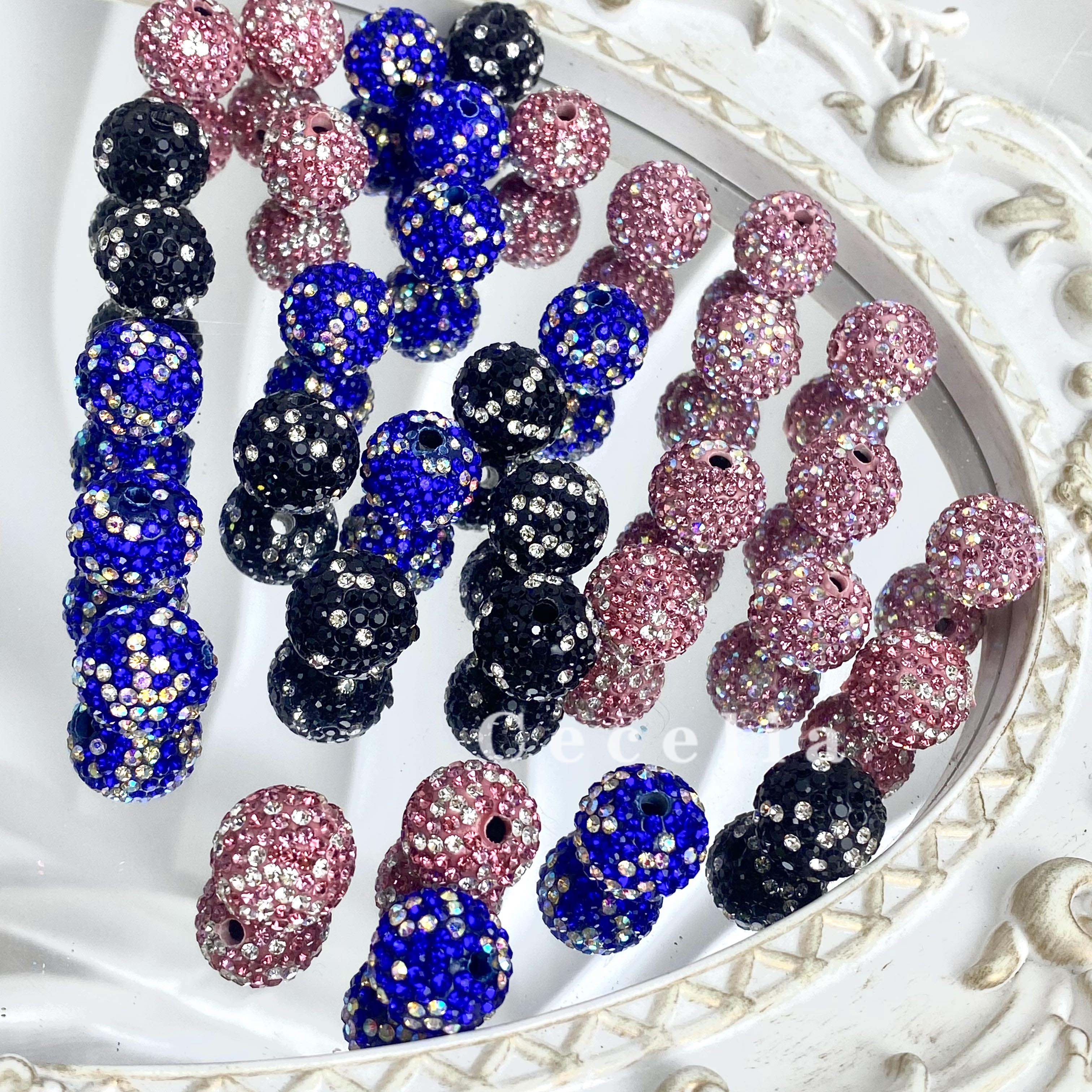 Rhinestone Beads for DIY Pen or DIY Phone Chain Key Chain Bracelet Necklace#RB1626#