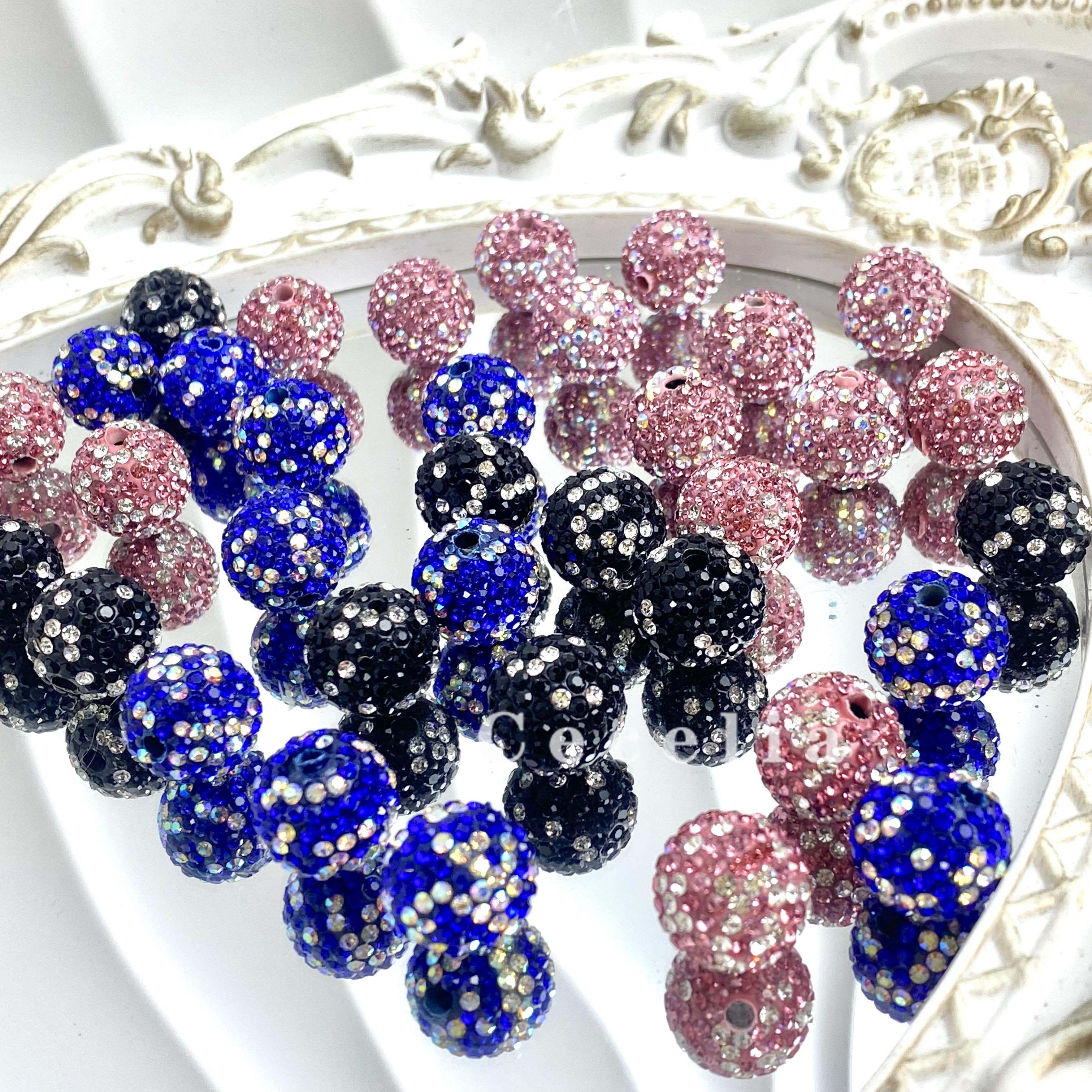 Rhinestone Beads for DIY Pen or DIY Phone Chain Key Chain Bracelet Necklace#RB1626#