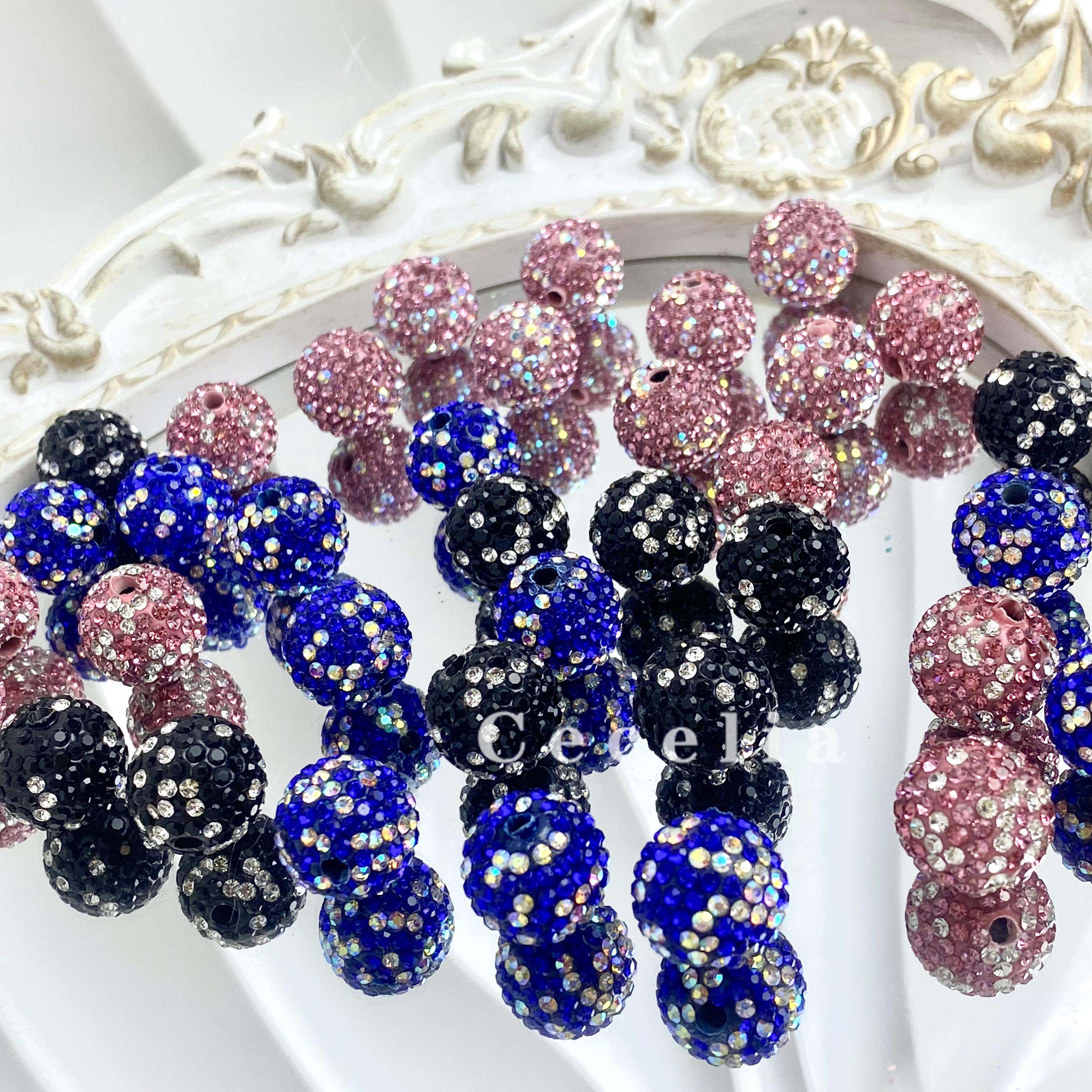 Rhinestone Beads for DIY Pen or DIY Phone Chain Key Chain Bracelet Necklace#RB1626#