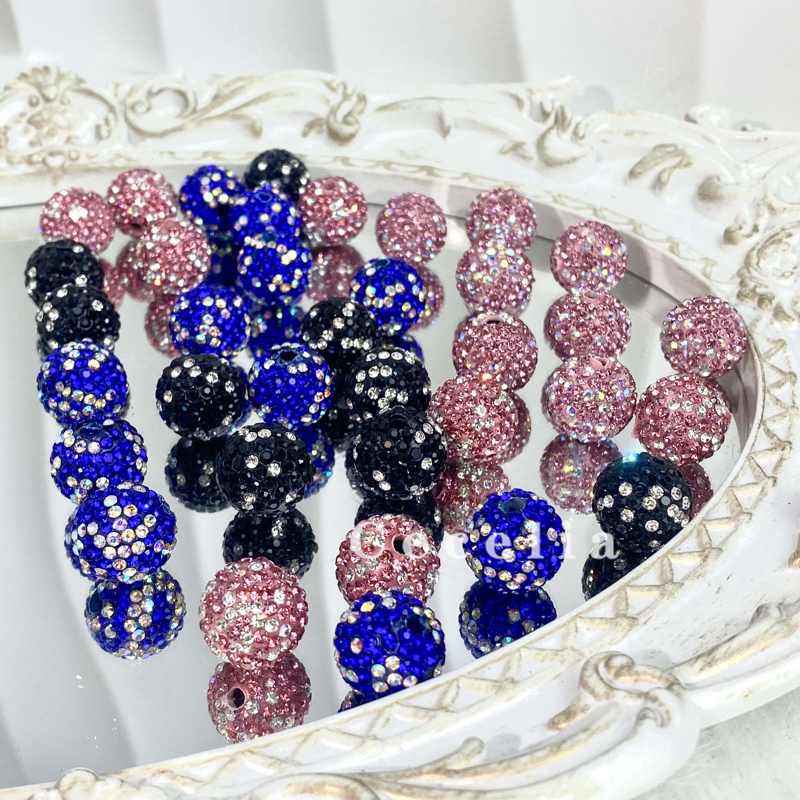 Rhinestone Beads for DIY Pen or DIY Phone Chain Key Chain Bracelet Necklace#RB1626#