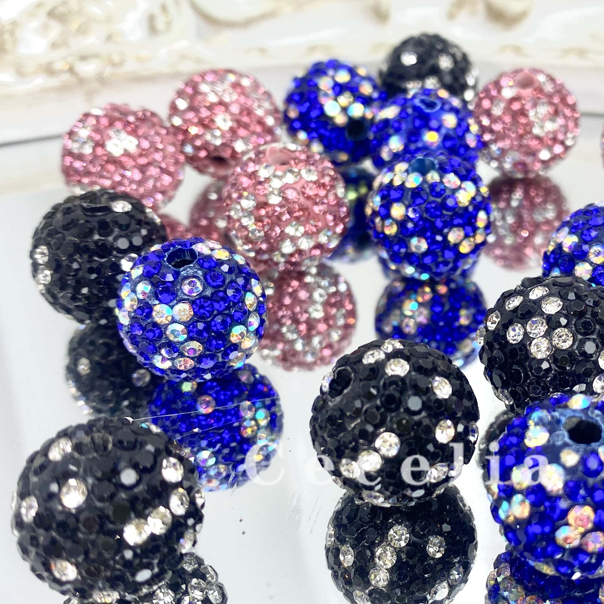 Rhinestone Beads for DIY Pen or DIY Phone Chain Key Chain Bracelet Necklace#RB1626#