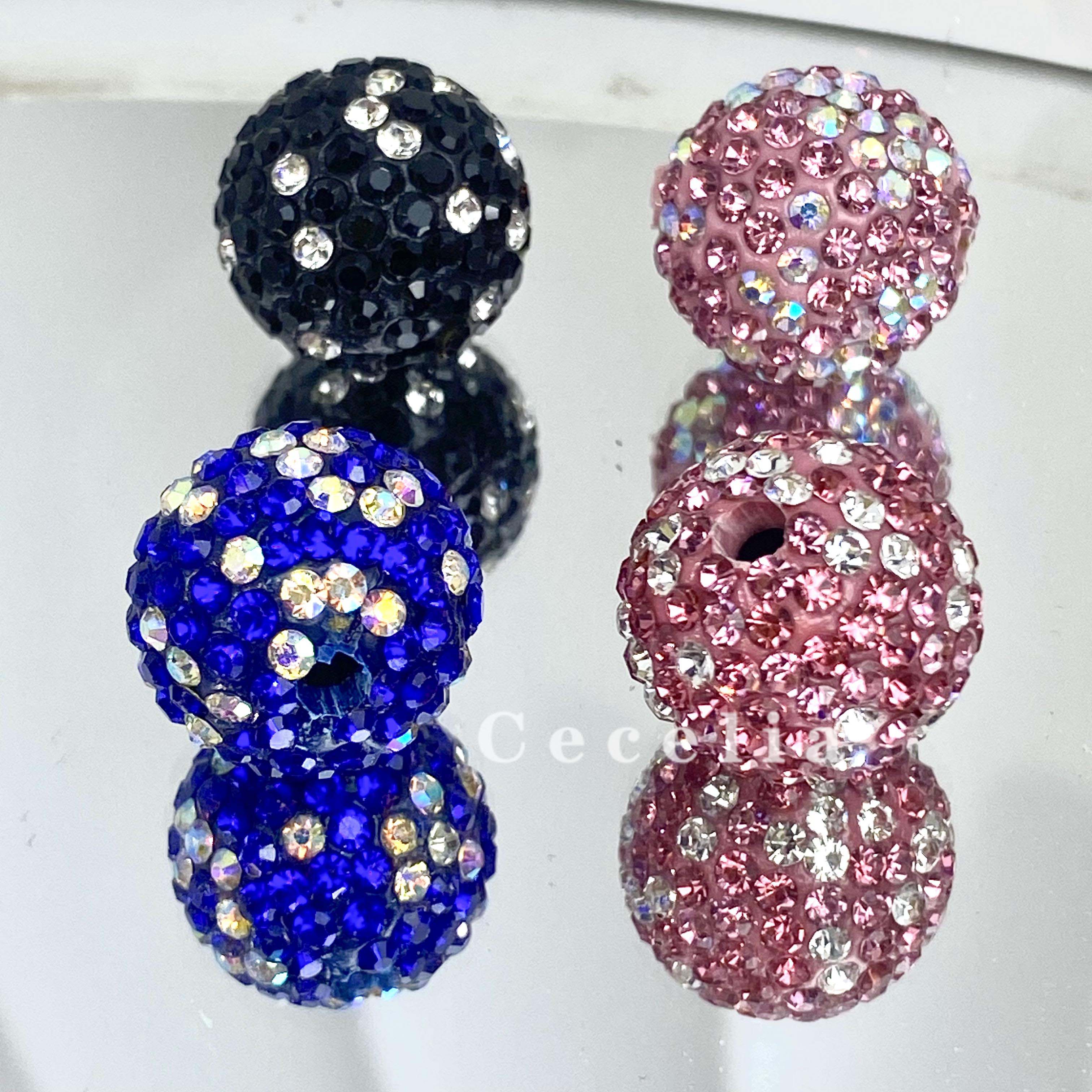 Rhinestone Beads for DIY Pen or DIY Phone Chain Key Chain Bracelet Necklace#RB1626#