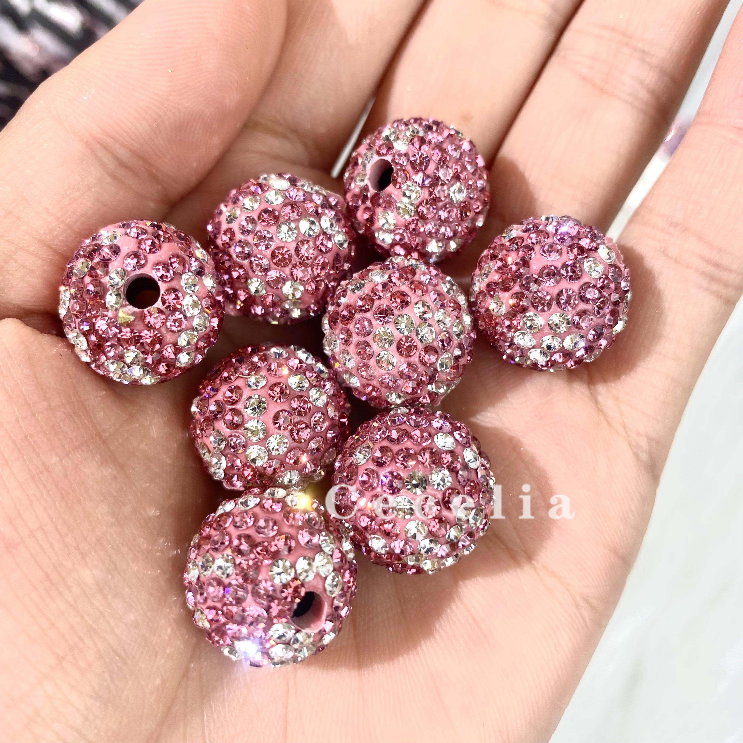 Rhinestone Beads for DIY Pen or DIY Phone Chain Key Chain Bracelet Necklace#RB1626#