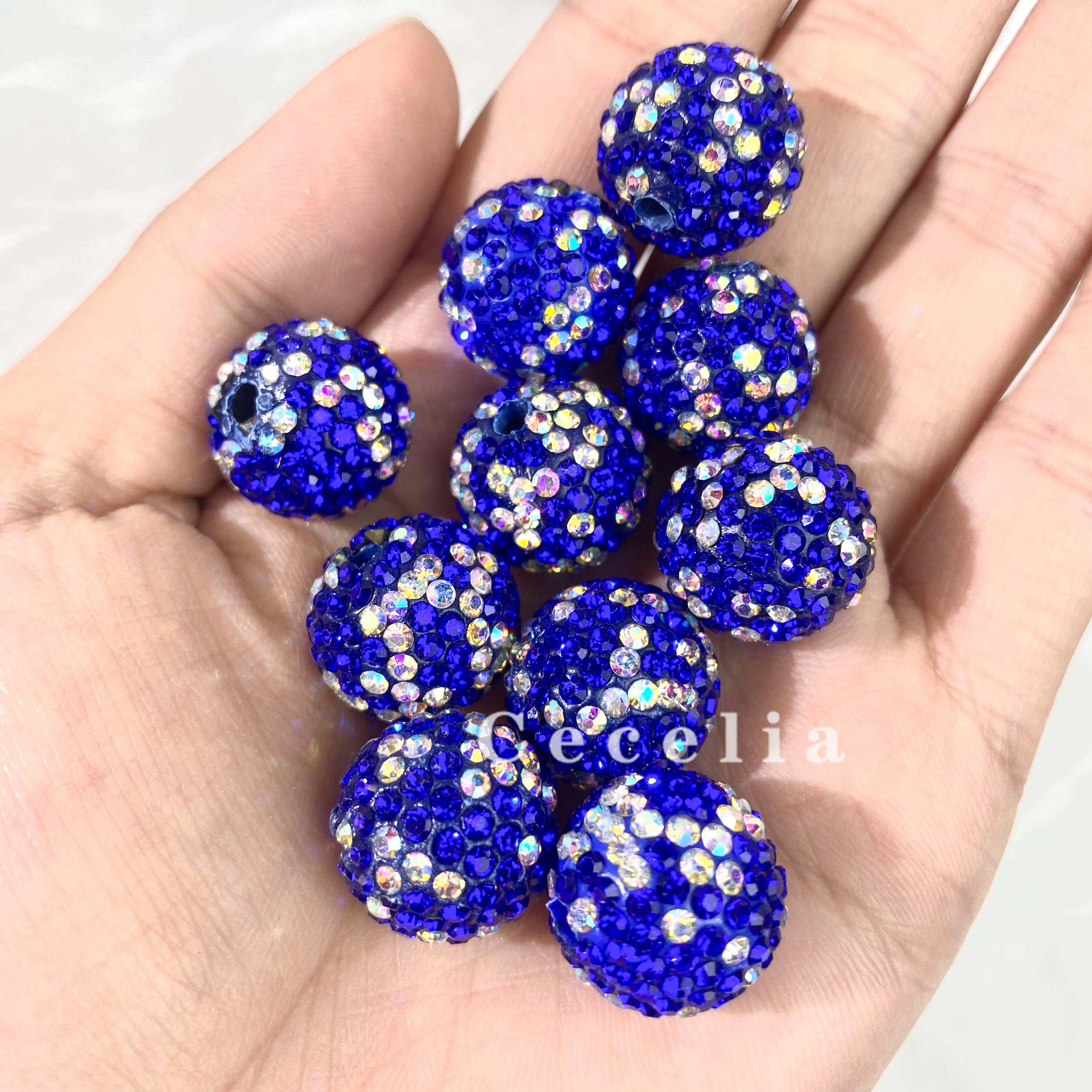 Rhinestone Beads for DIY Pen or DIY Phone Chain Key Chain Bracelet Necklace#RB1626#