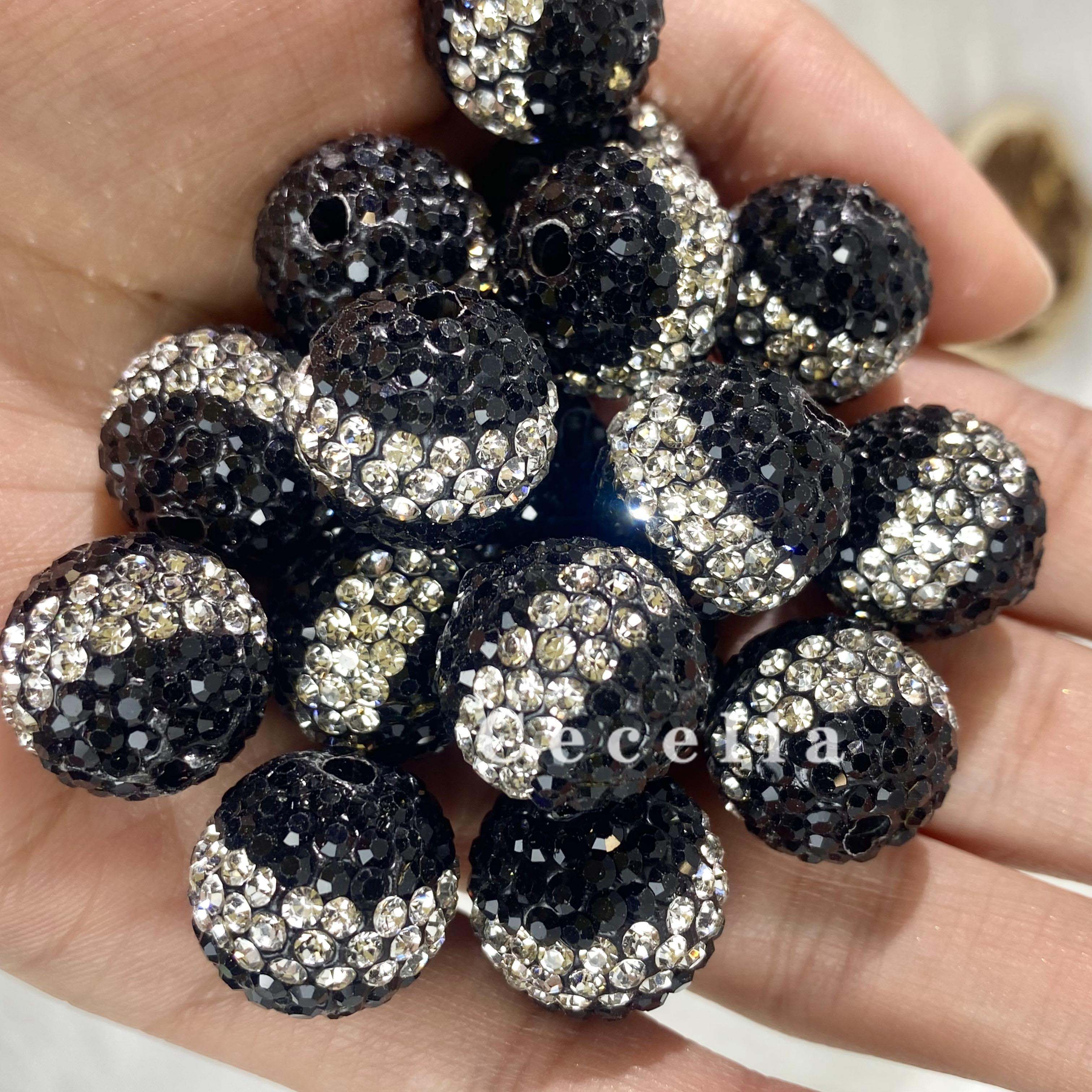 Rhinestone Beads for DIY Pen or DIY Phone Chain Key Chain Bracelet Necklace#RB1624#