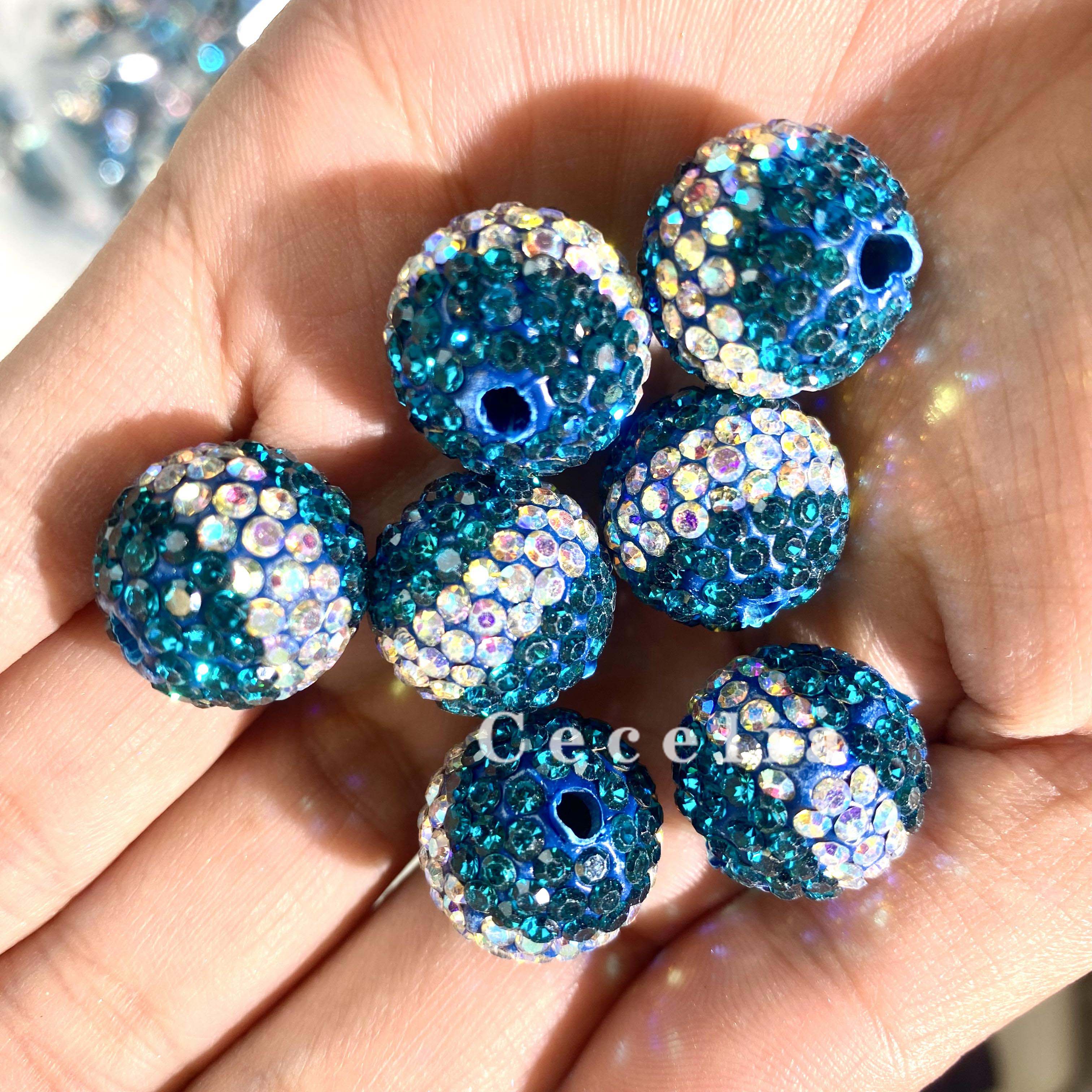 Rhinestone Beads for DIY Pen or DIY Phone Chain Key Chain Bracelet Necklace#RB1623#