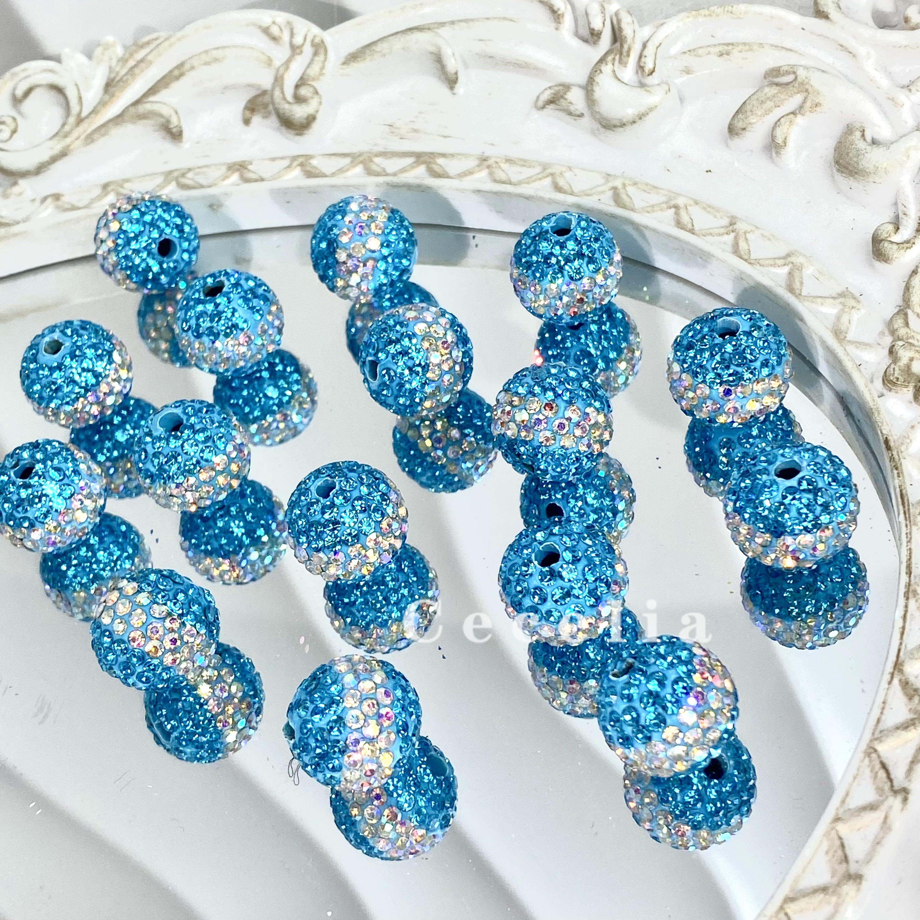 Rhinestone Beads for DIY Pen or DIY Phone Chain Key Chain Bracelet Necklace#RB1721#