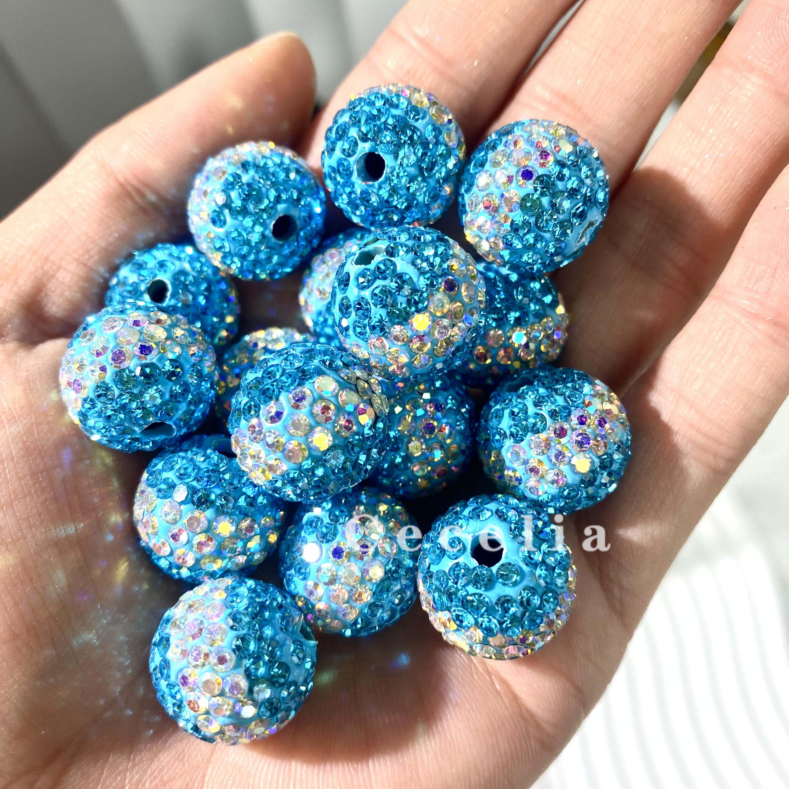 Rhinestone Beads for DIY Pen or DIY Phone Chain Key Chain Bracelet Necklace#RB1721#