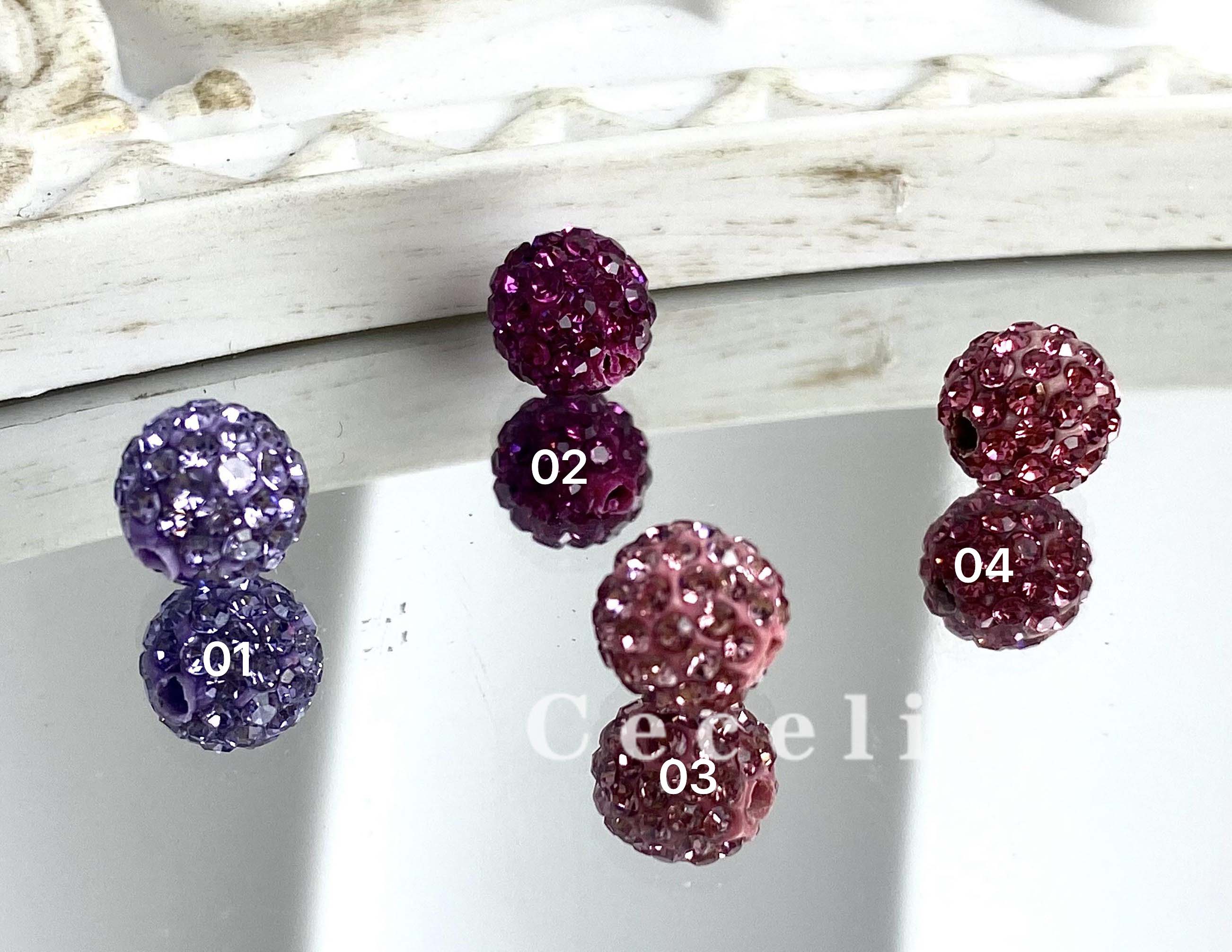 Rhinestone Beads for DIY Pen or DIY Phone Chain Key Chain Bracelet Necklace#RB1618#