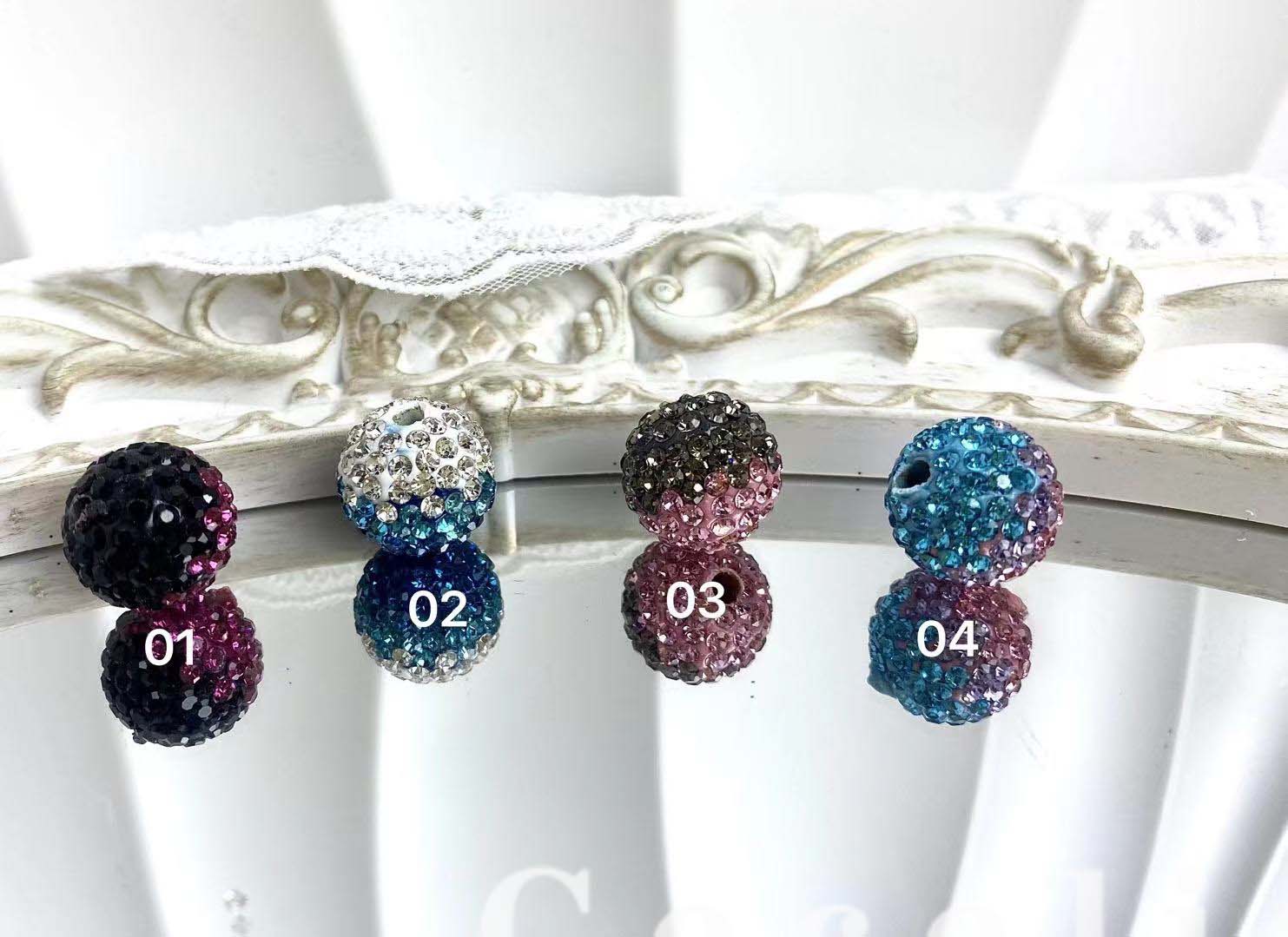 Rhinestone Beads for DIY Pen or DIY Phone Chain Key Chain Bracelet Necklace#RB1618#